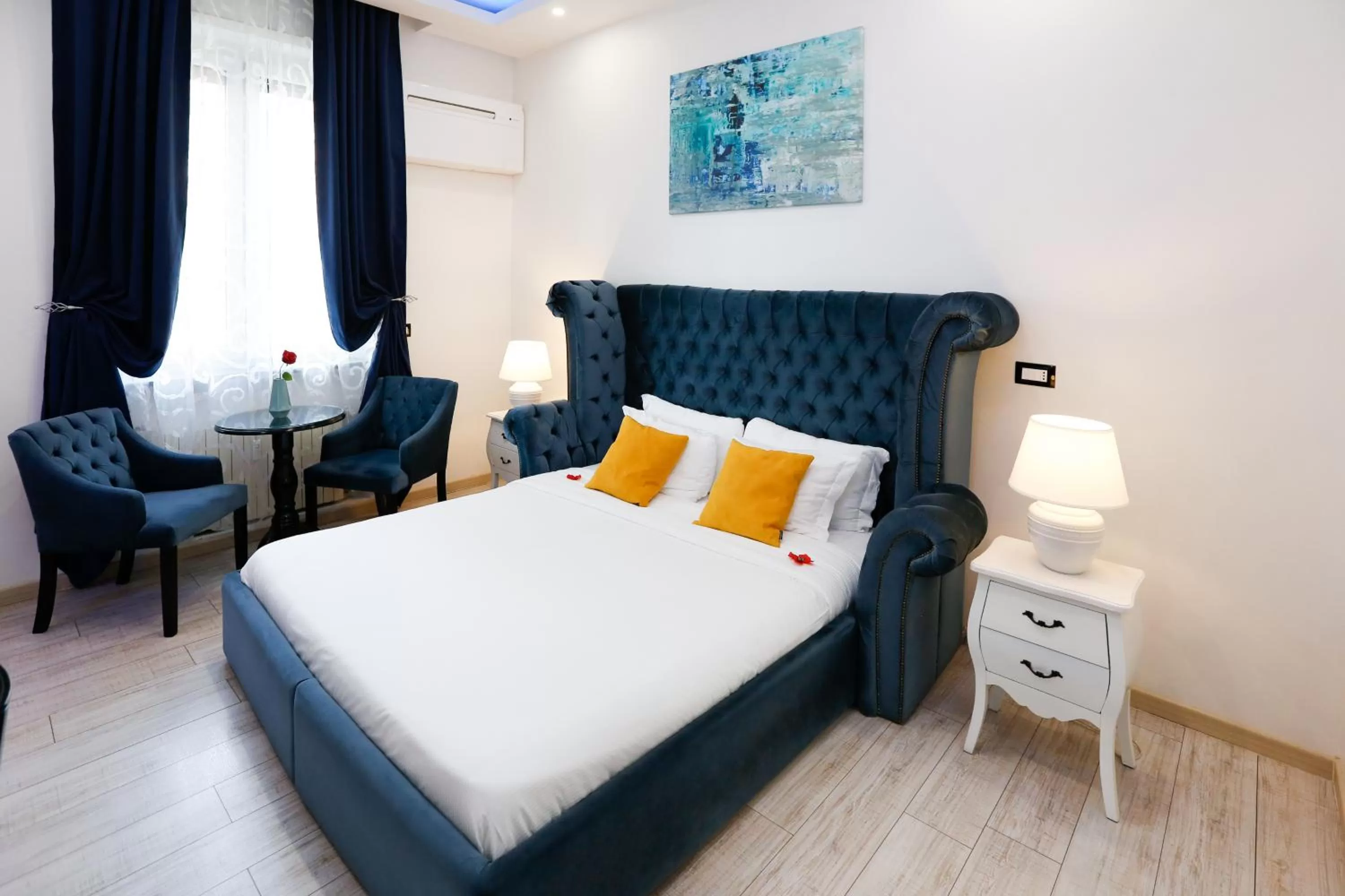 Bed in Escape Luxury Suite - CA Domus Collection