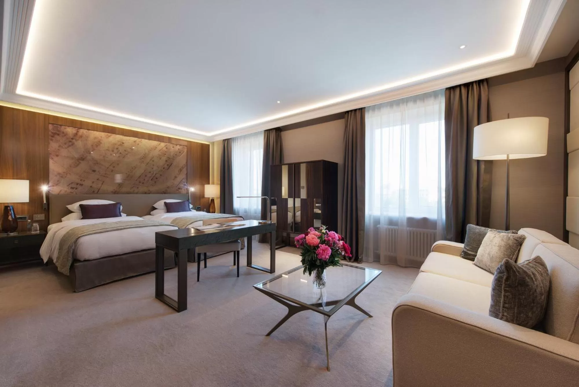 Photo of the whole room, Bed in Grand Hotel Kempinski Riga