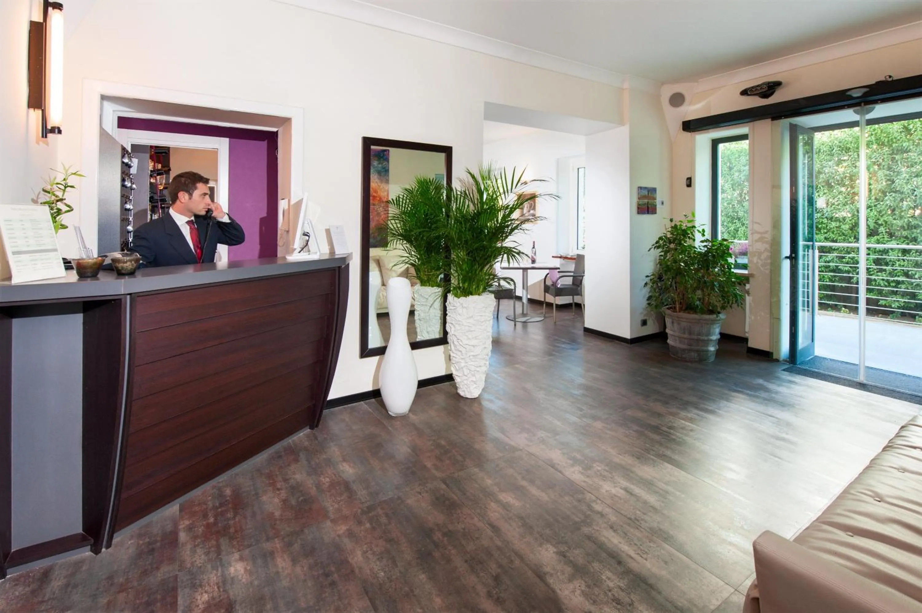 Lobby or reception in Villa Maria Cristina