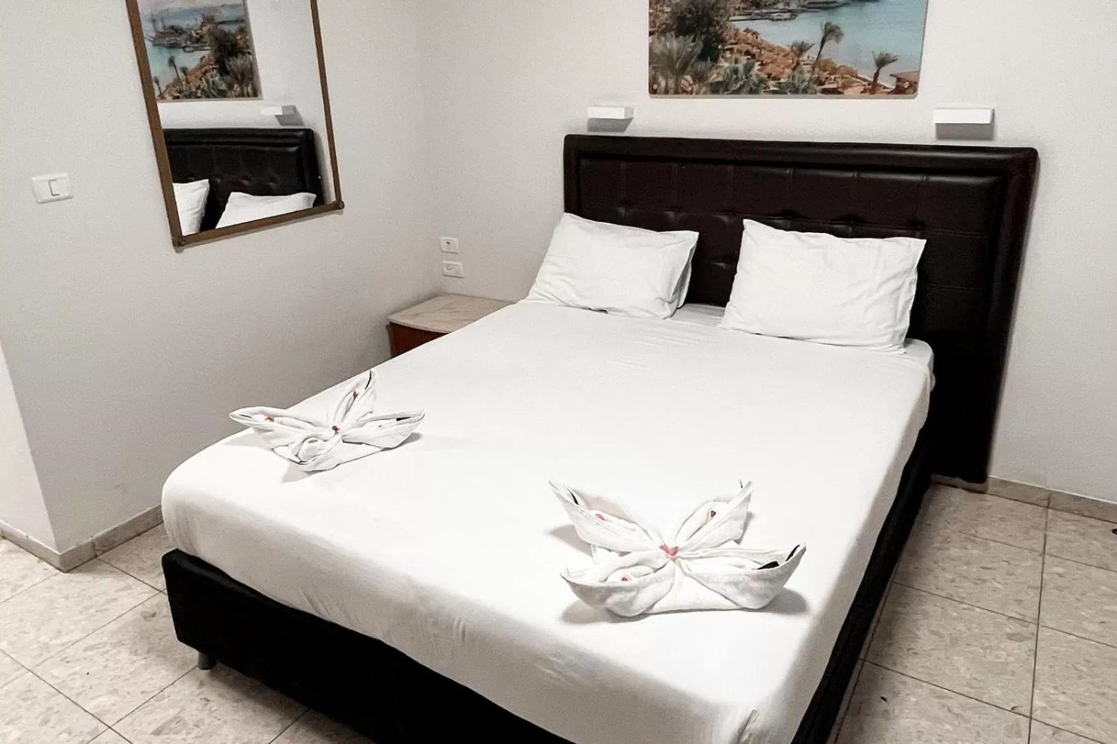 Bed in Red Sea Hotel