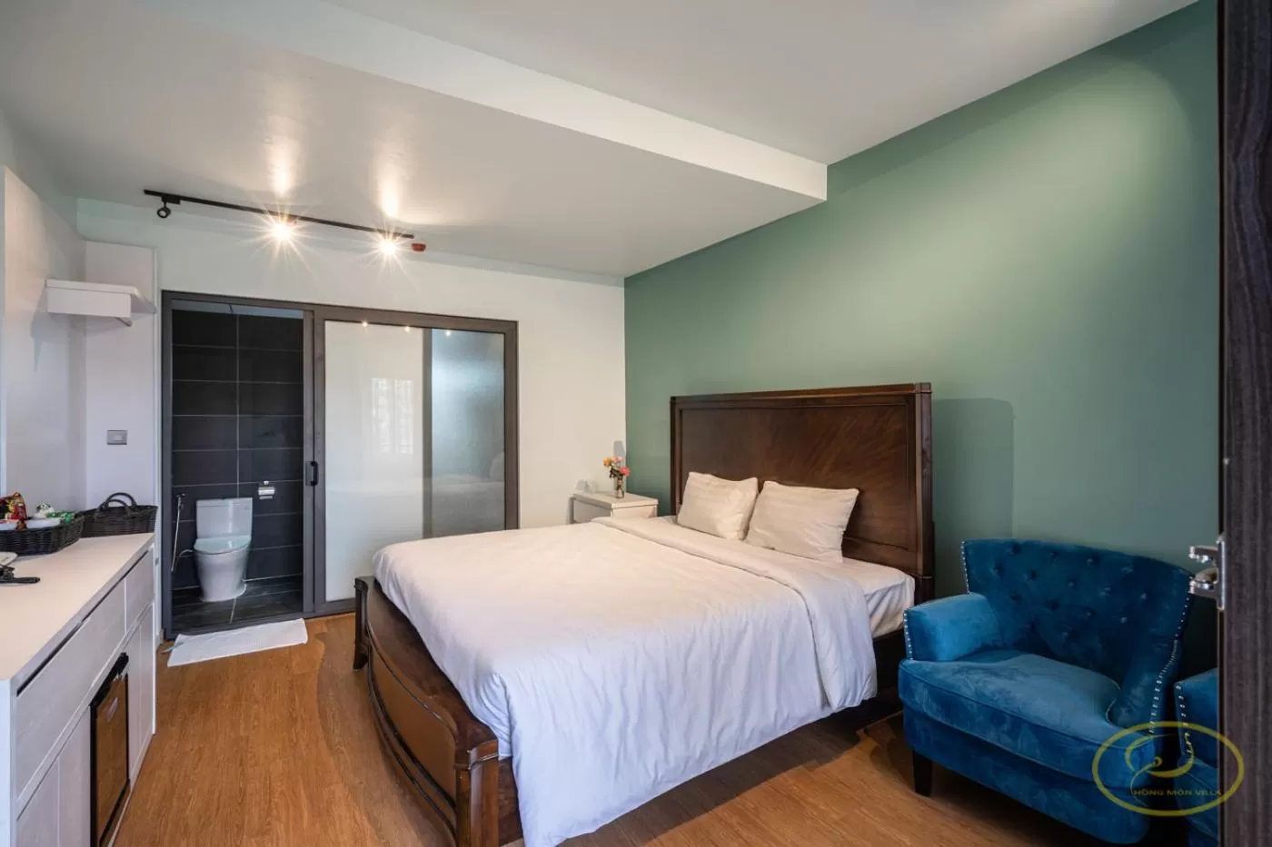 Bedroom, Bed in Hong Mon Villa