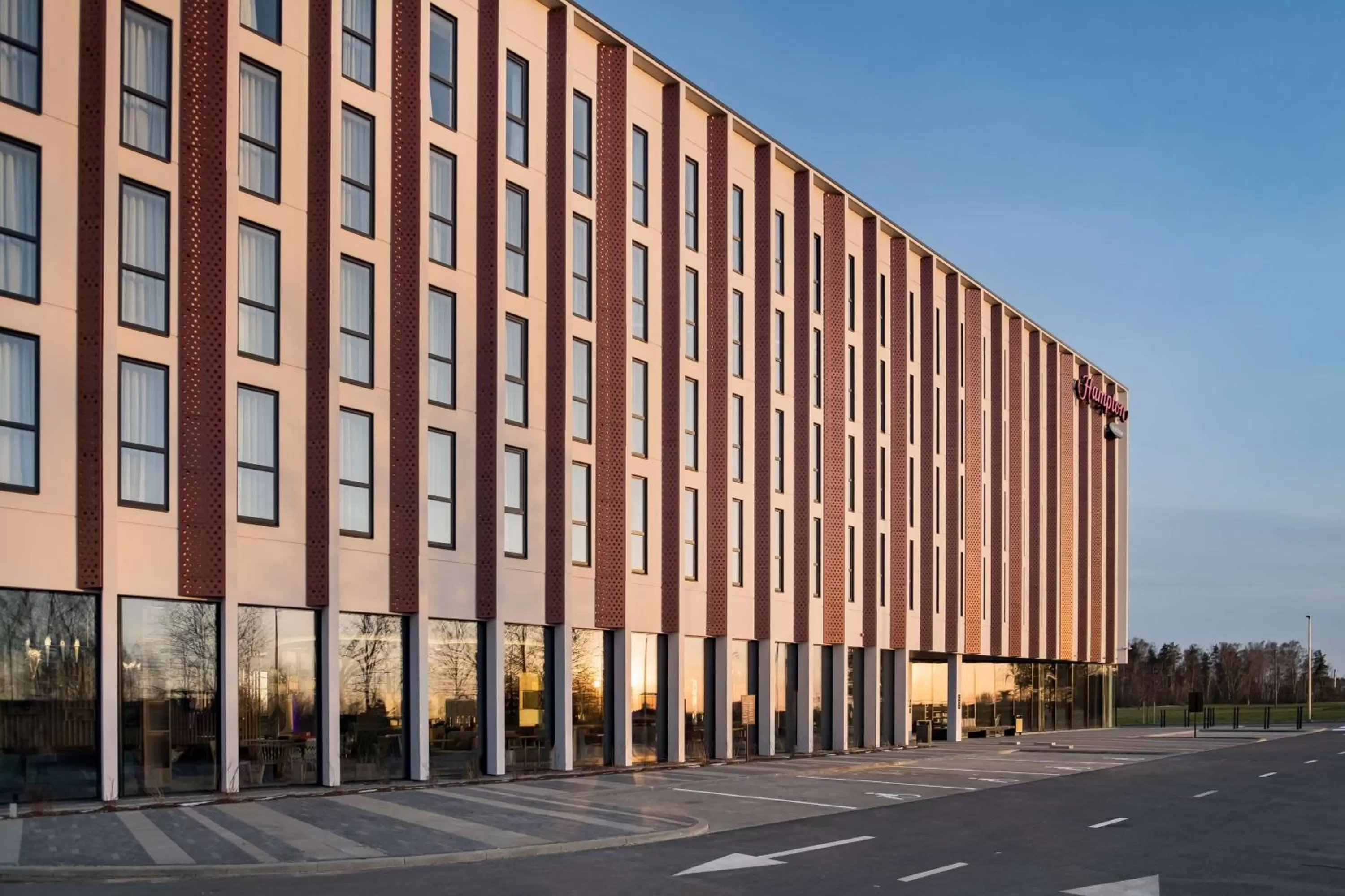 Property building in Hampton by Hilton Riga Airport