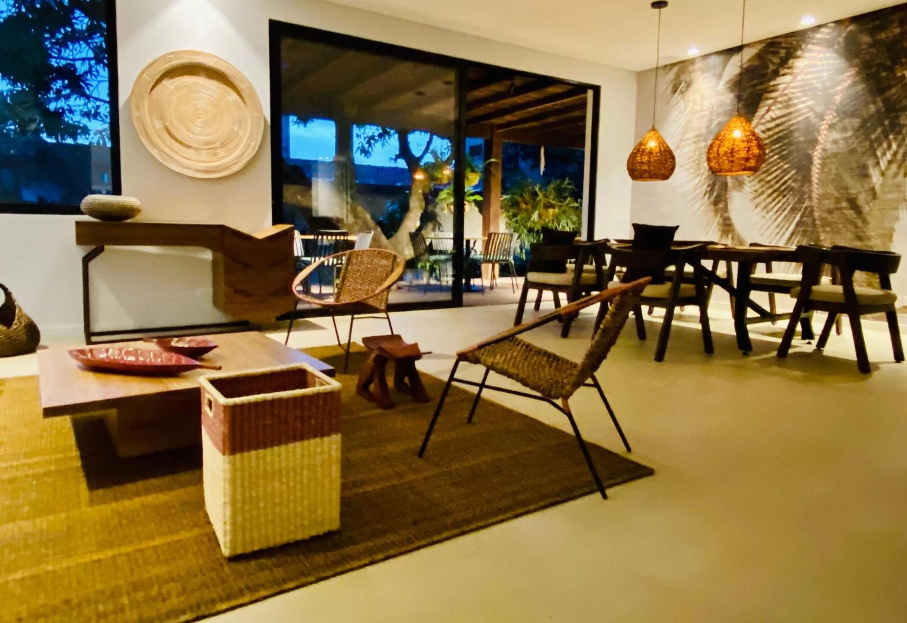 Lobby or reception in Patio del Mundo