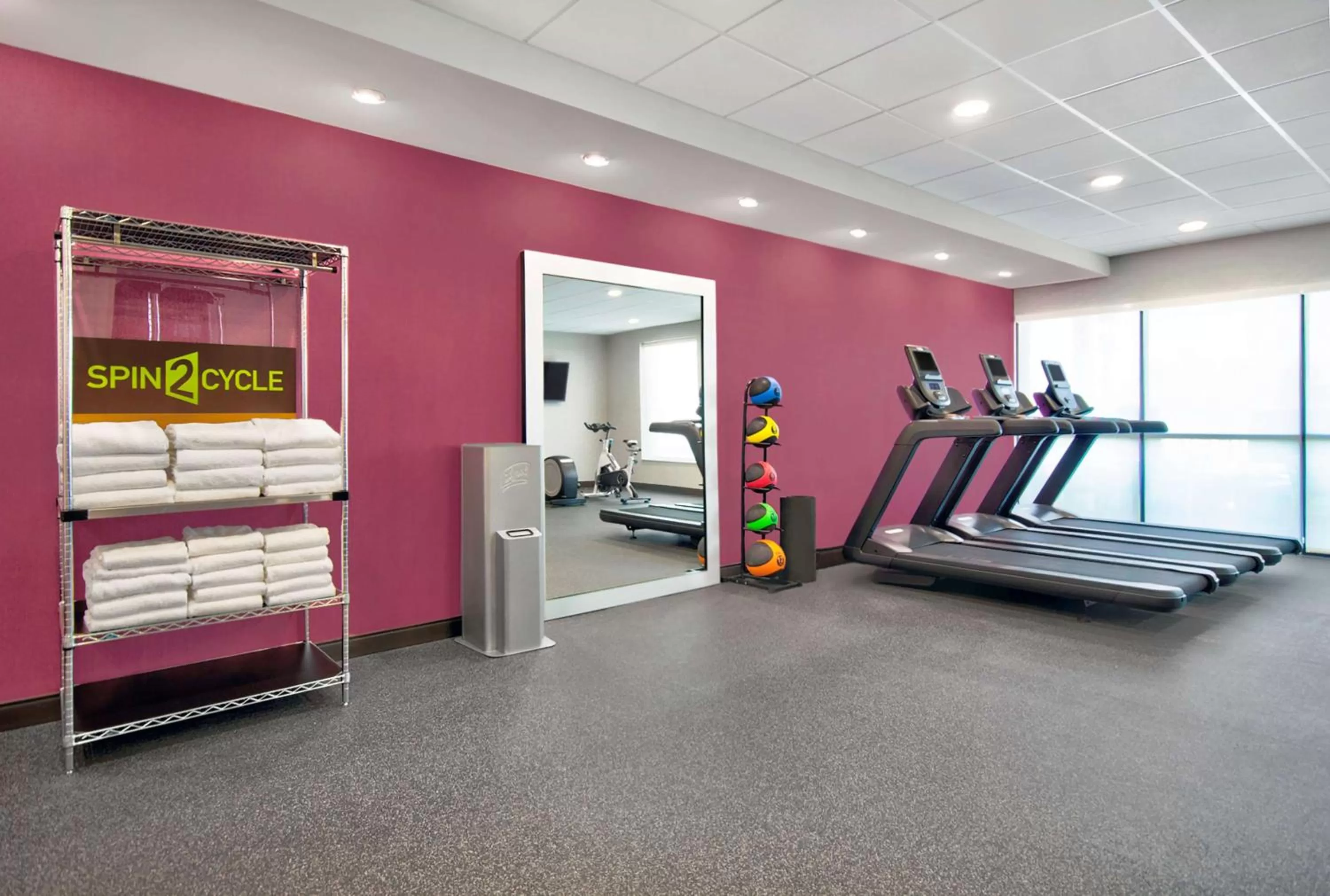 Fitness centre/facilities in Home2 Suites By Hilton Whitestown - Indianapolis Northwest
