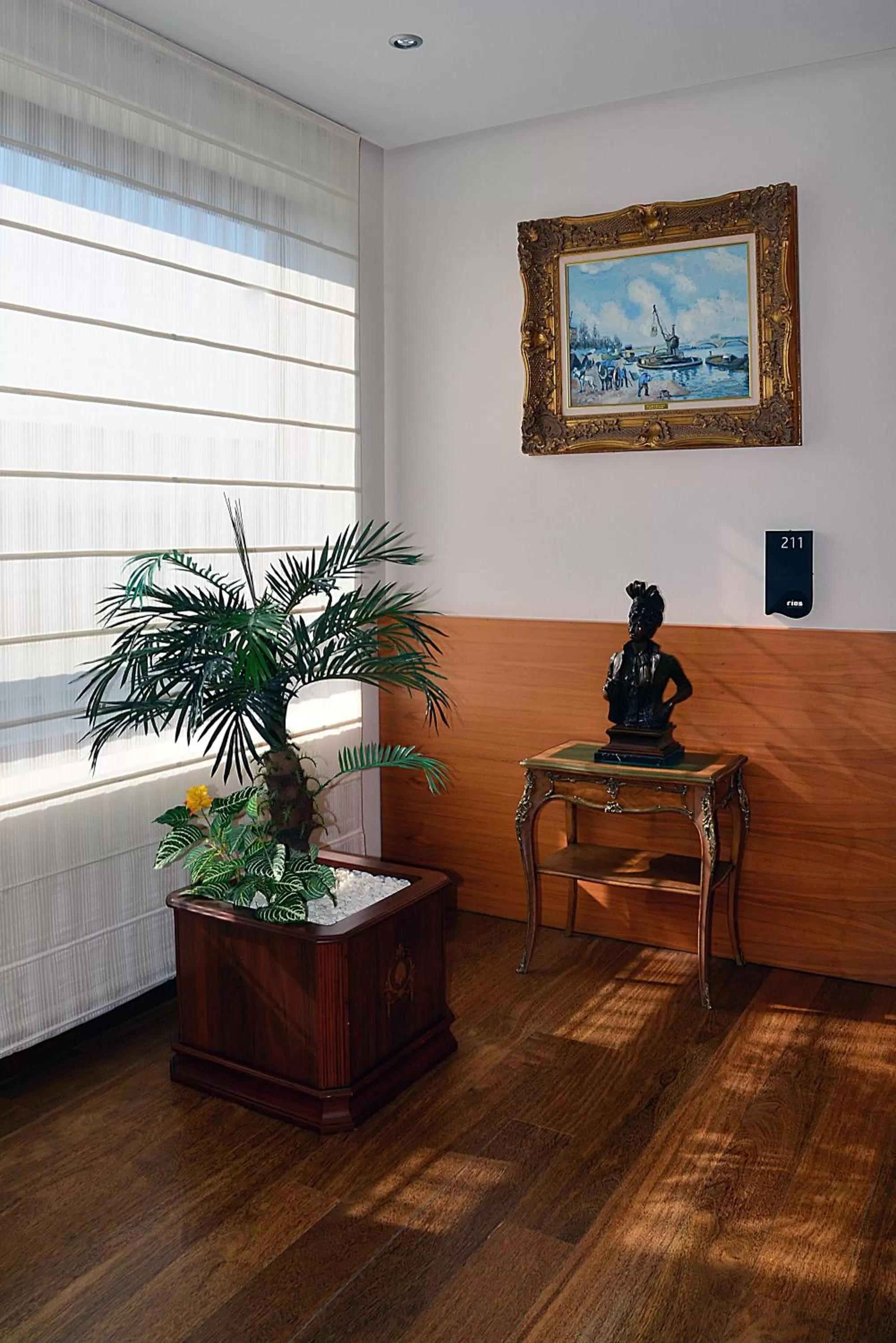 Lobby or reception in Hotel Ríos