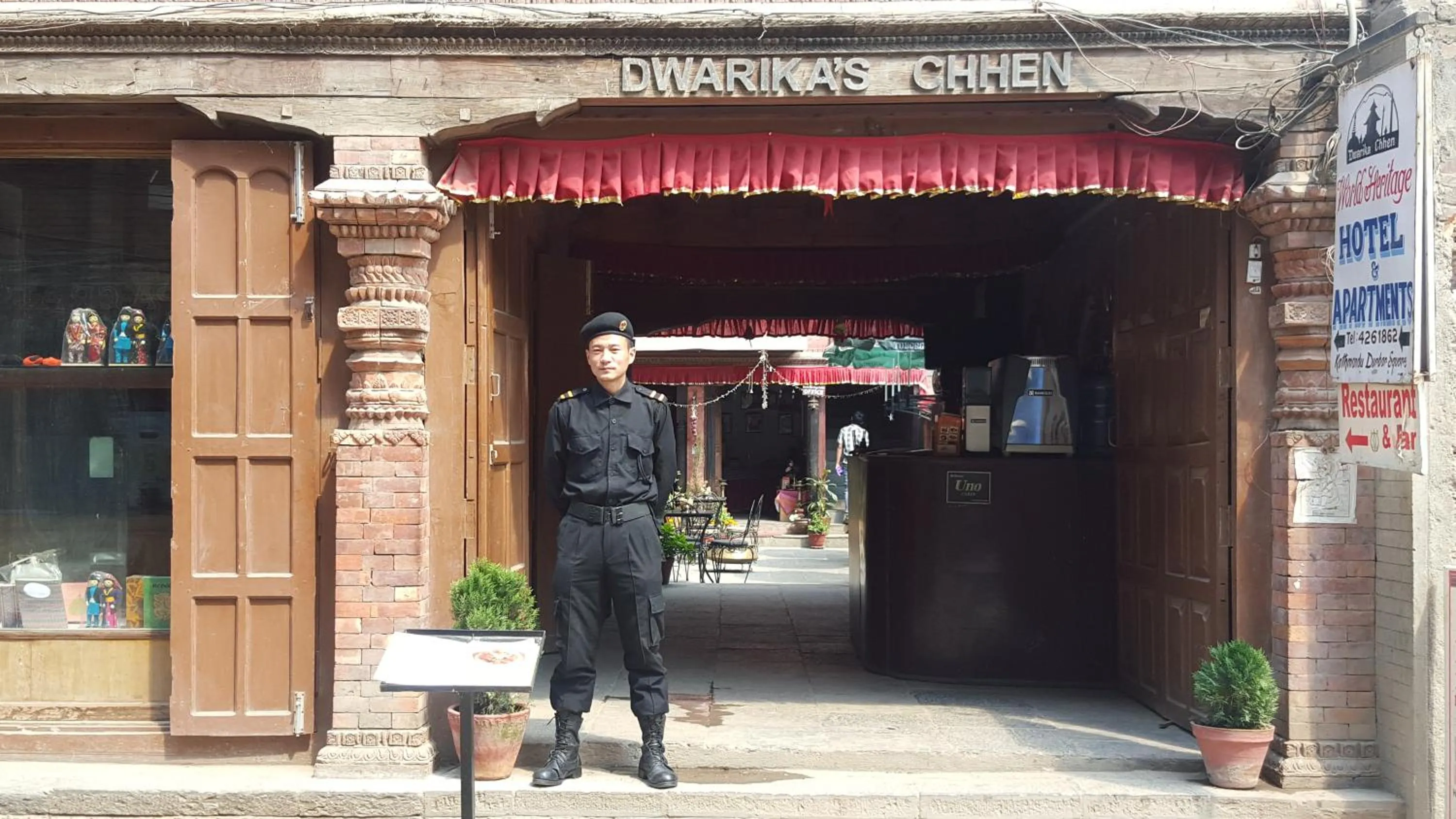 Facade/entrance in World Heritage Hotel and Apartments