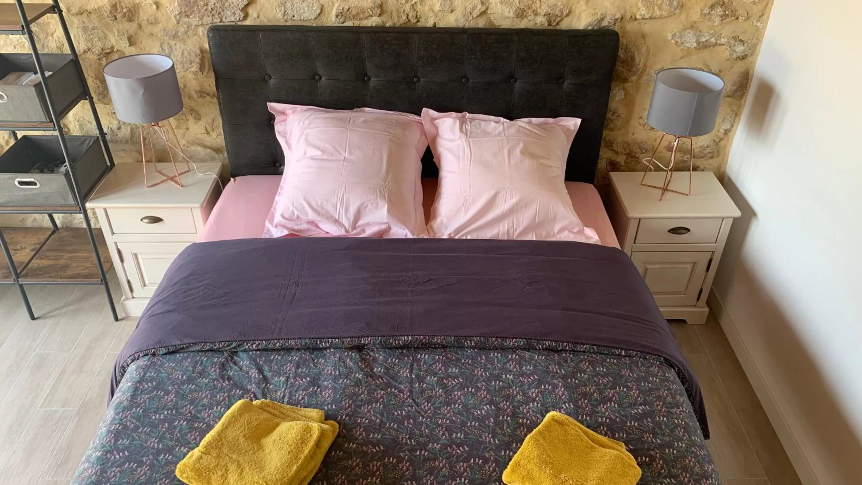 Bed in Le Mas Andoli