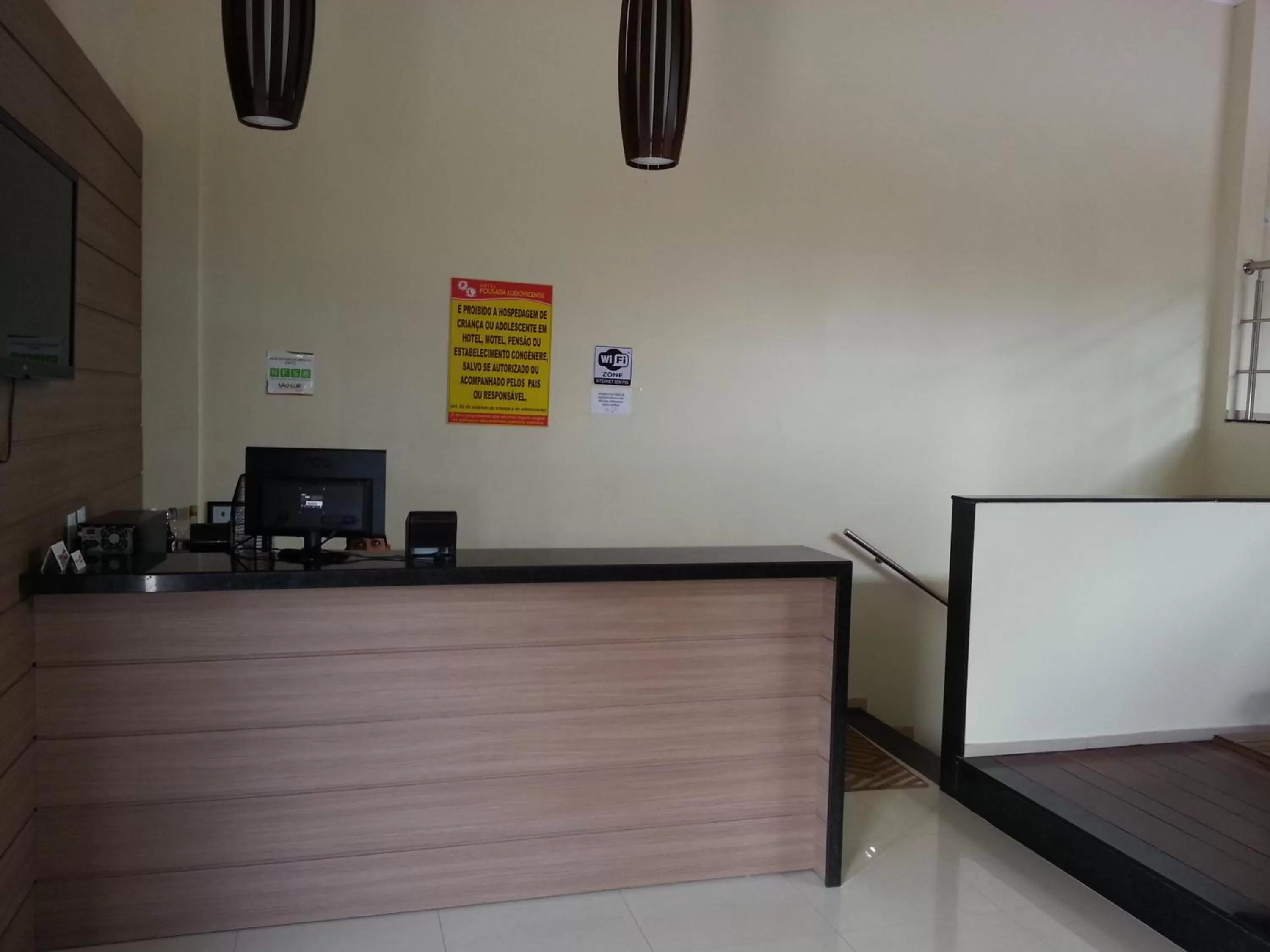 Lobby or reception in Hotel Pousada Ludovicense