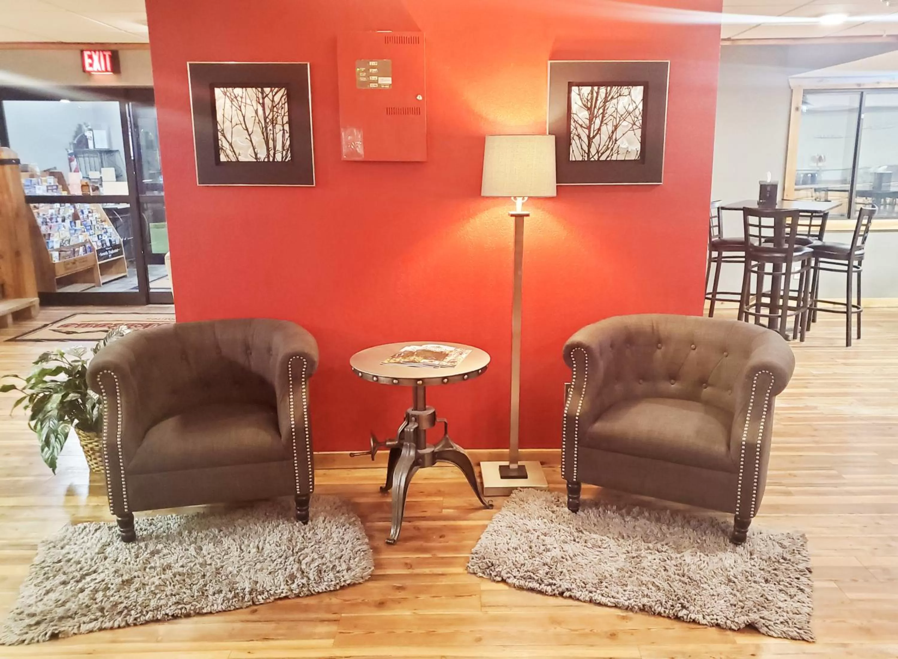 Lobby or reception in Blackstone Lodge and Suites