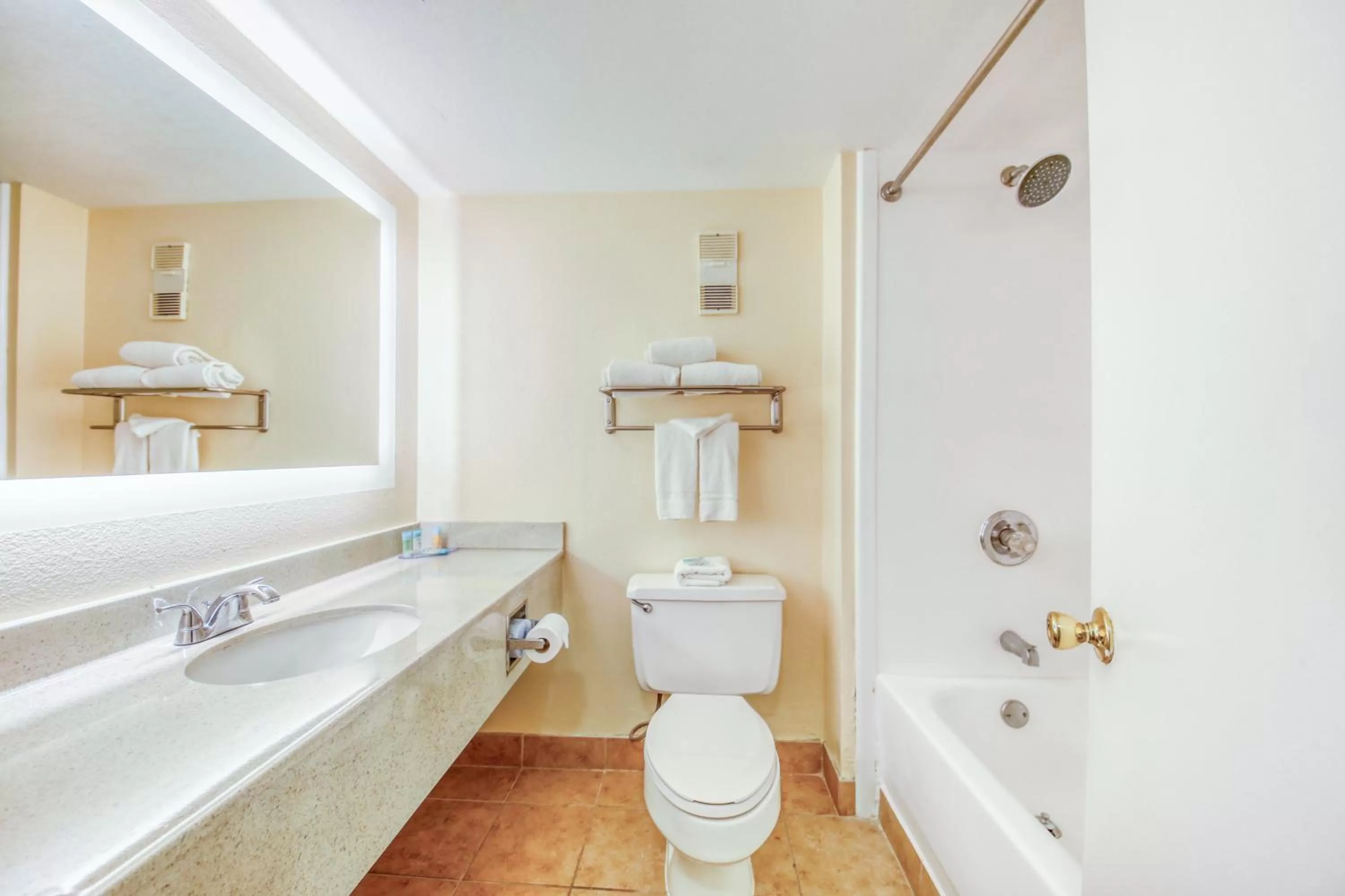 Bathroom in Floridian Express International Drive