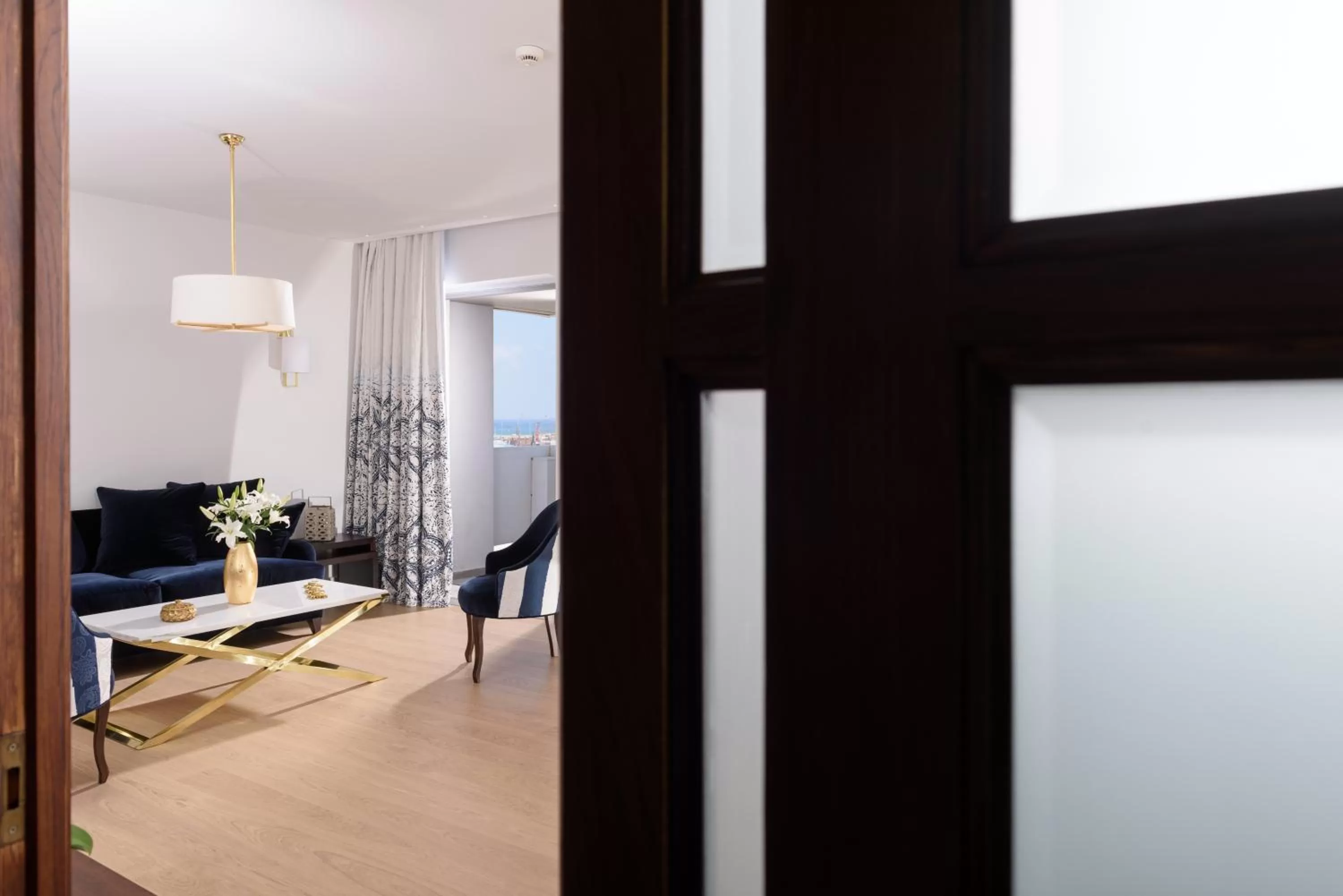 Living room in Aquila Atlantis Hotel