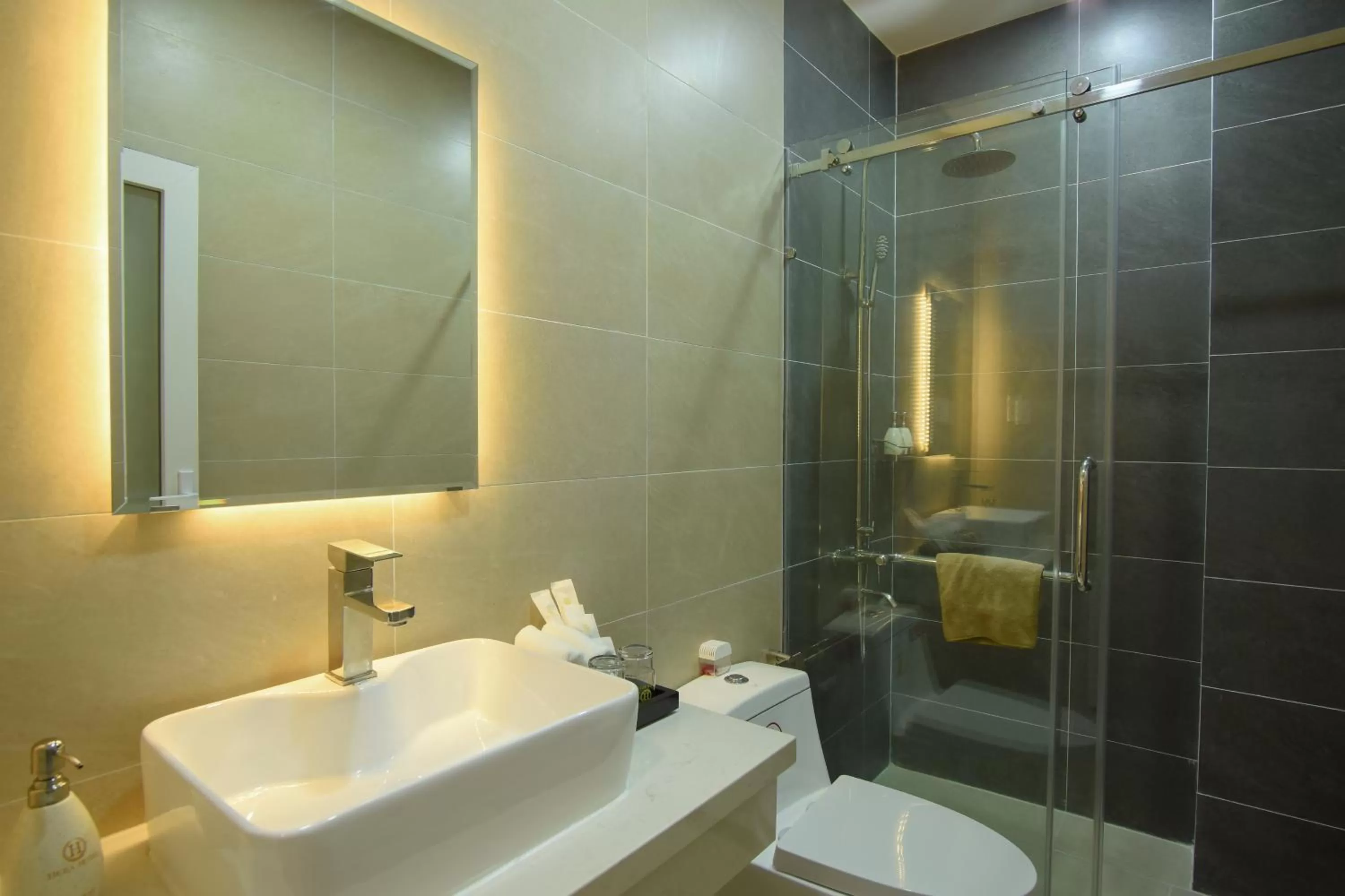 Toilet in Hera Hotel Airport