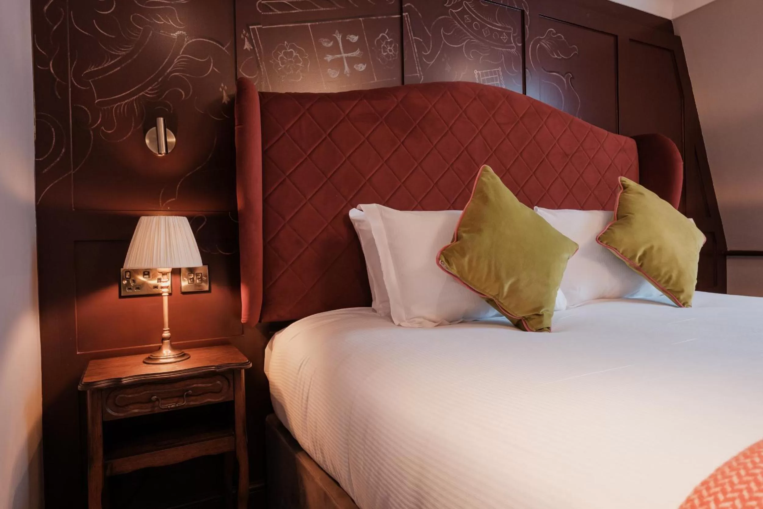 Bed in The Sanctuary House Hotel