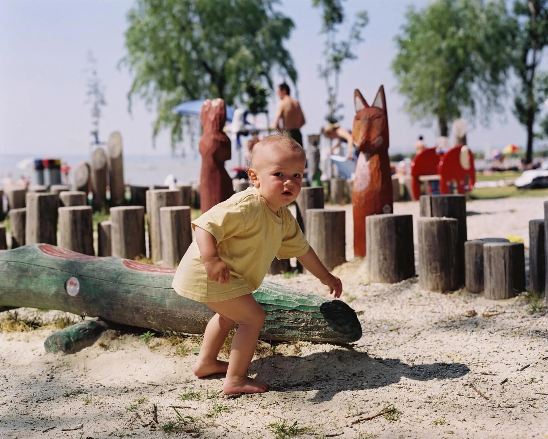 Children play ground in Seewirt & Haus Attila