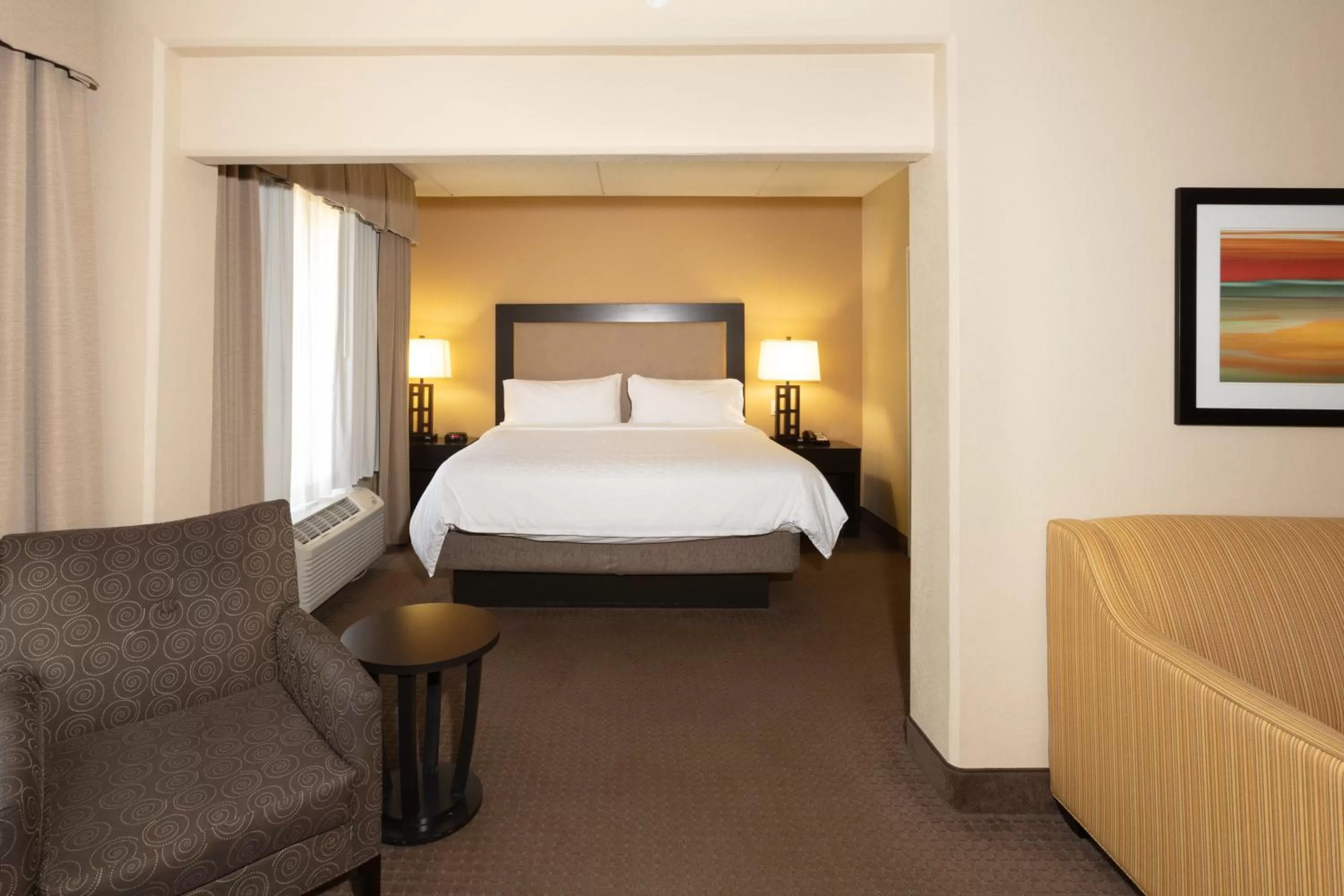 Photo of the whole room, Bed in Holiday Inn Express Hotel & Suites Jacksonville Airport by IHG