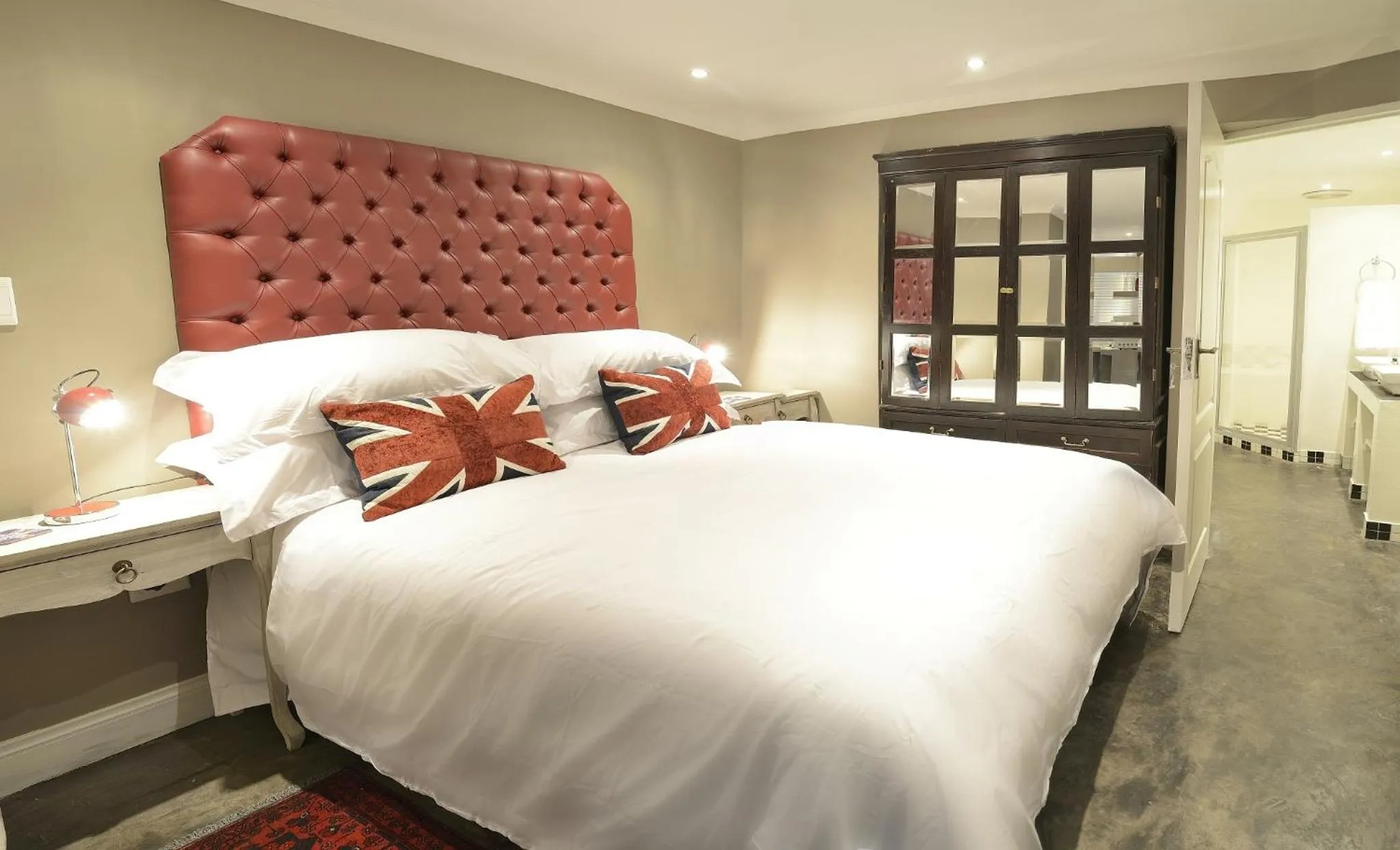Bed in Duke & Duchess Boutique Hotel