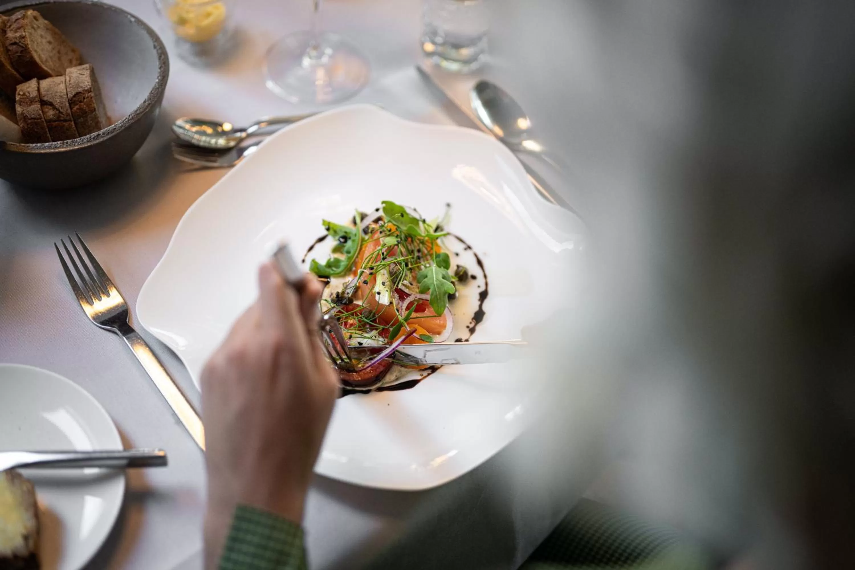 Food and drinks in Das Freiberg Romantikhotel