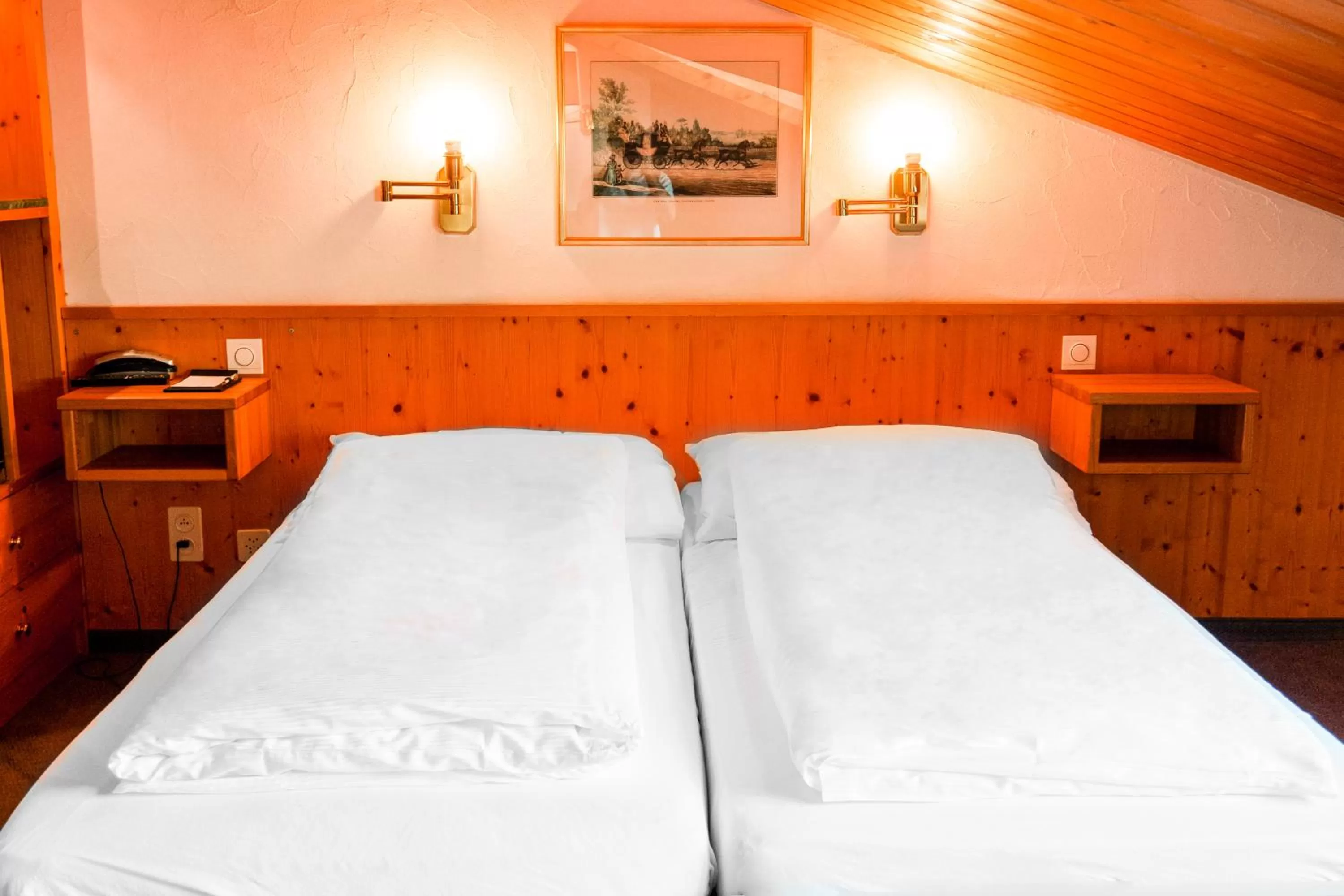 Bed in Hillsite Smart Hotel Flims