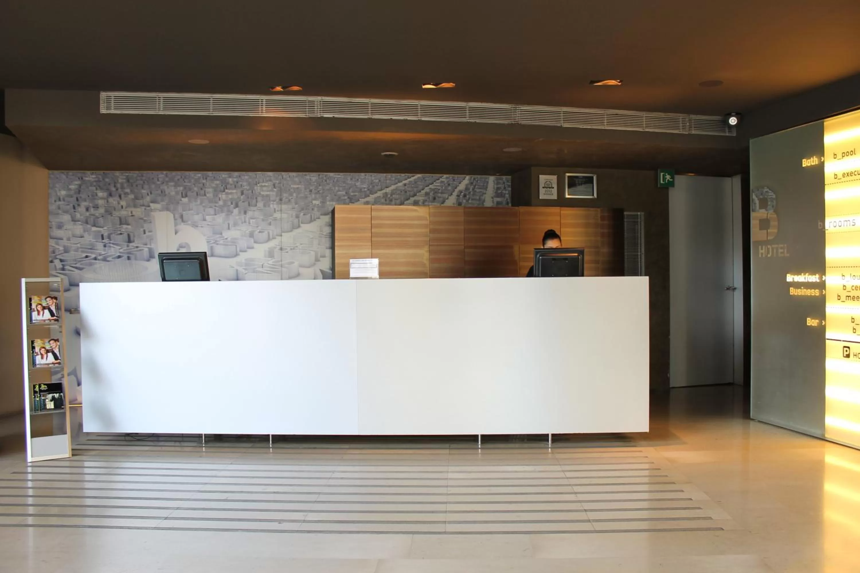 Lobby or reception in B Hotel