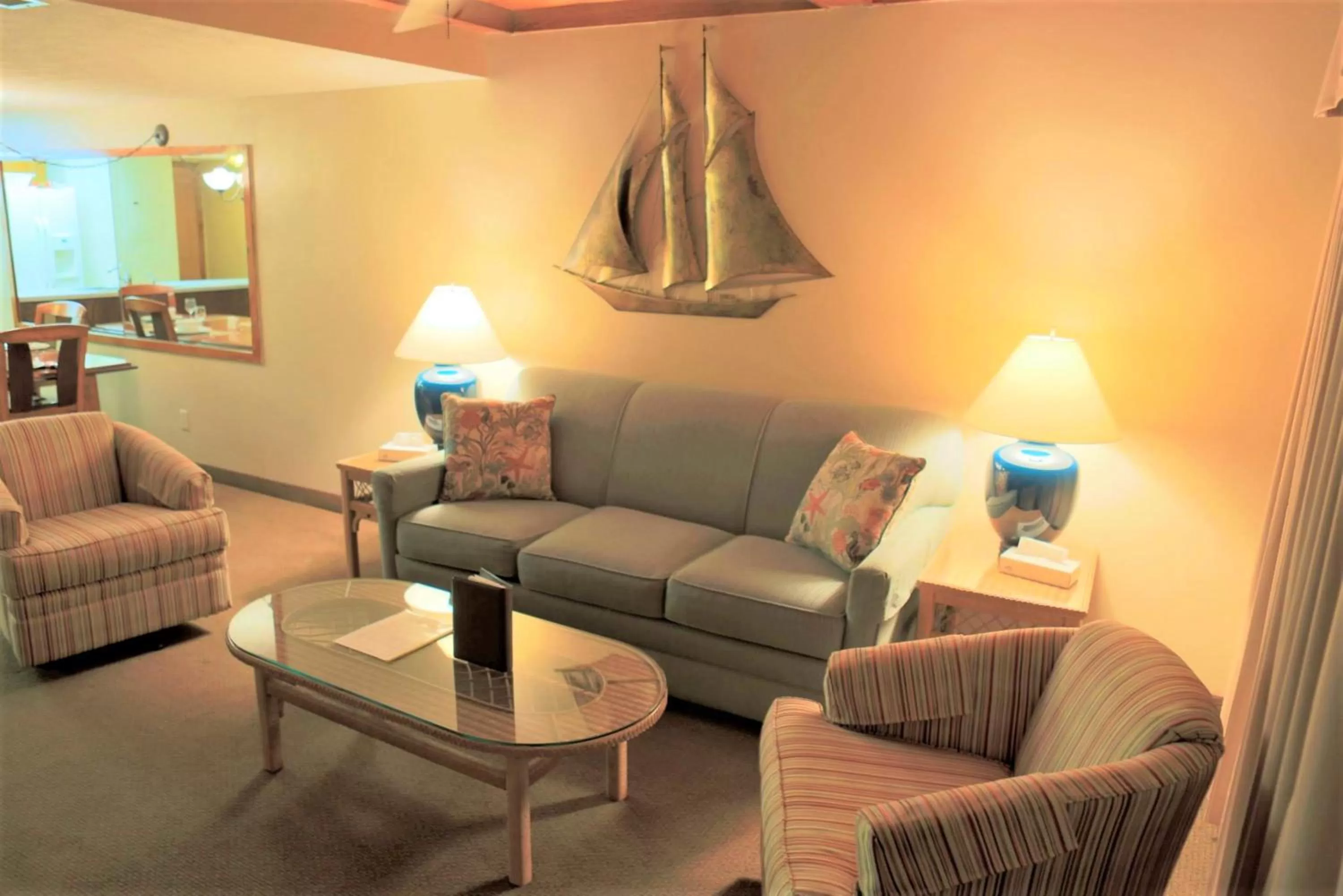 Living room in Royal Holiday Beach Resort