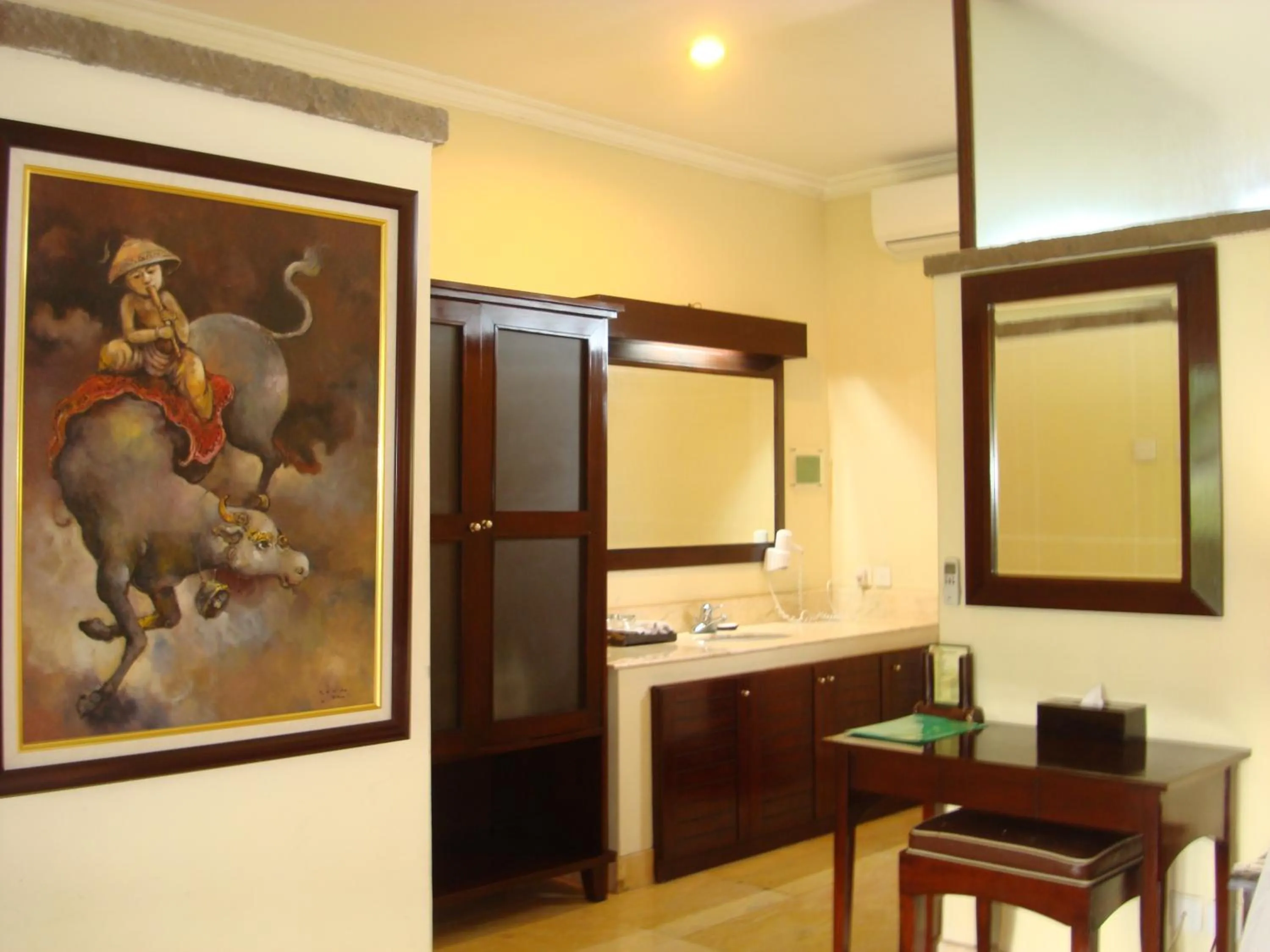 Kitchen or kitchenette in Anini Raka Resort & Spa