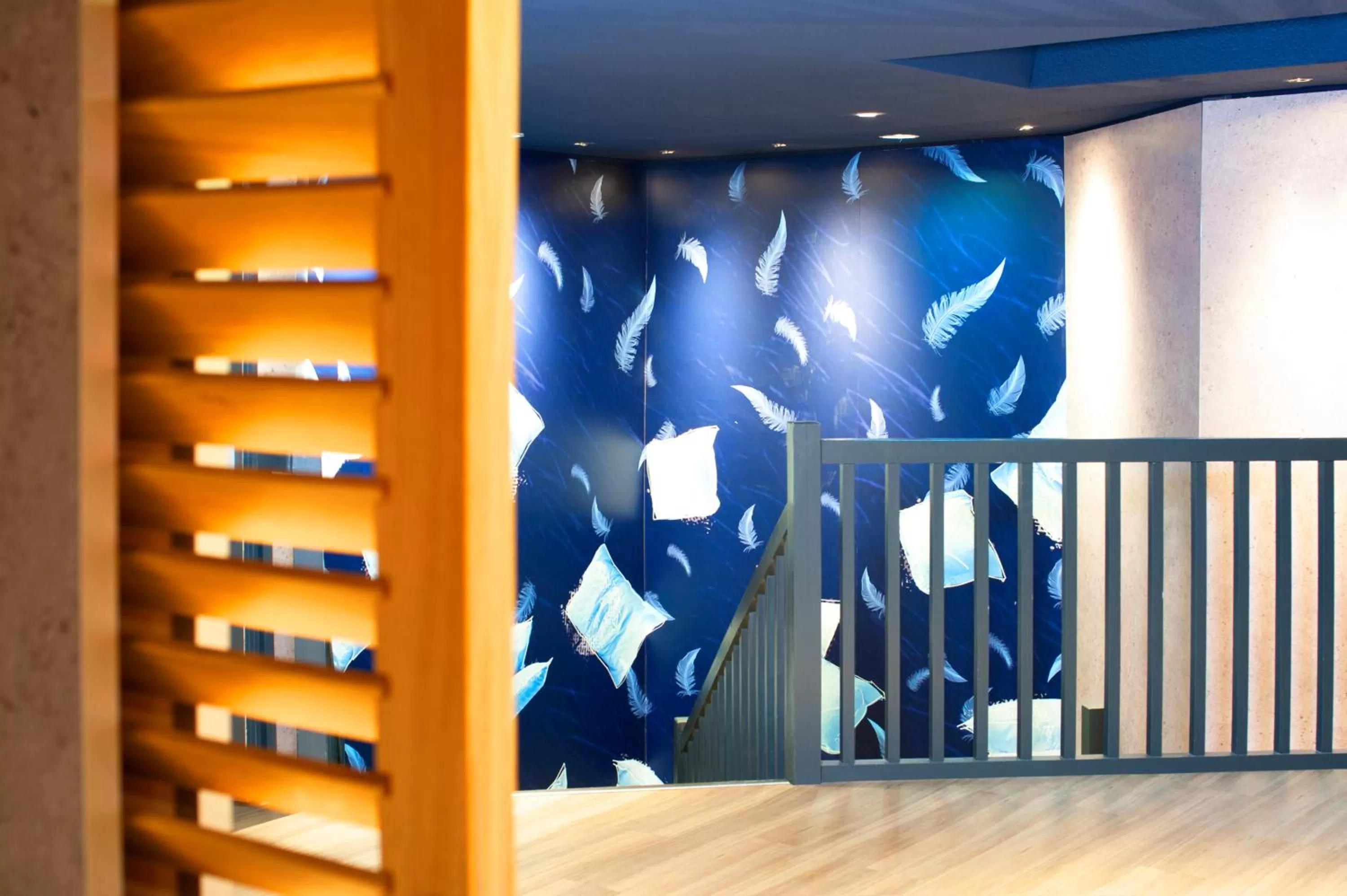 Decorative detail in ibis budget Marne la Vallée Bry sur Marne