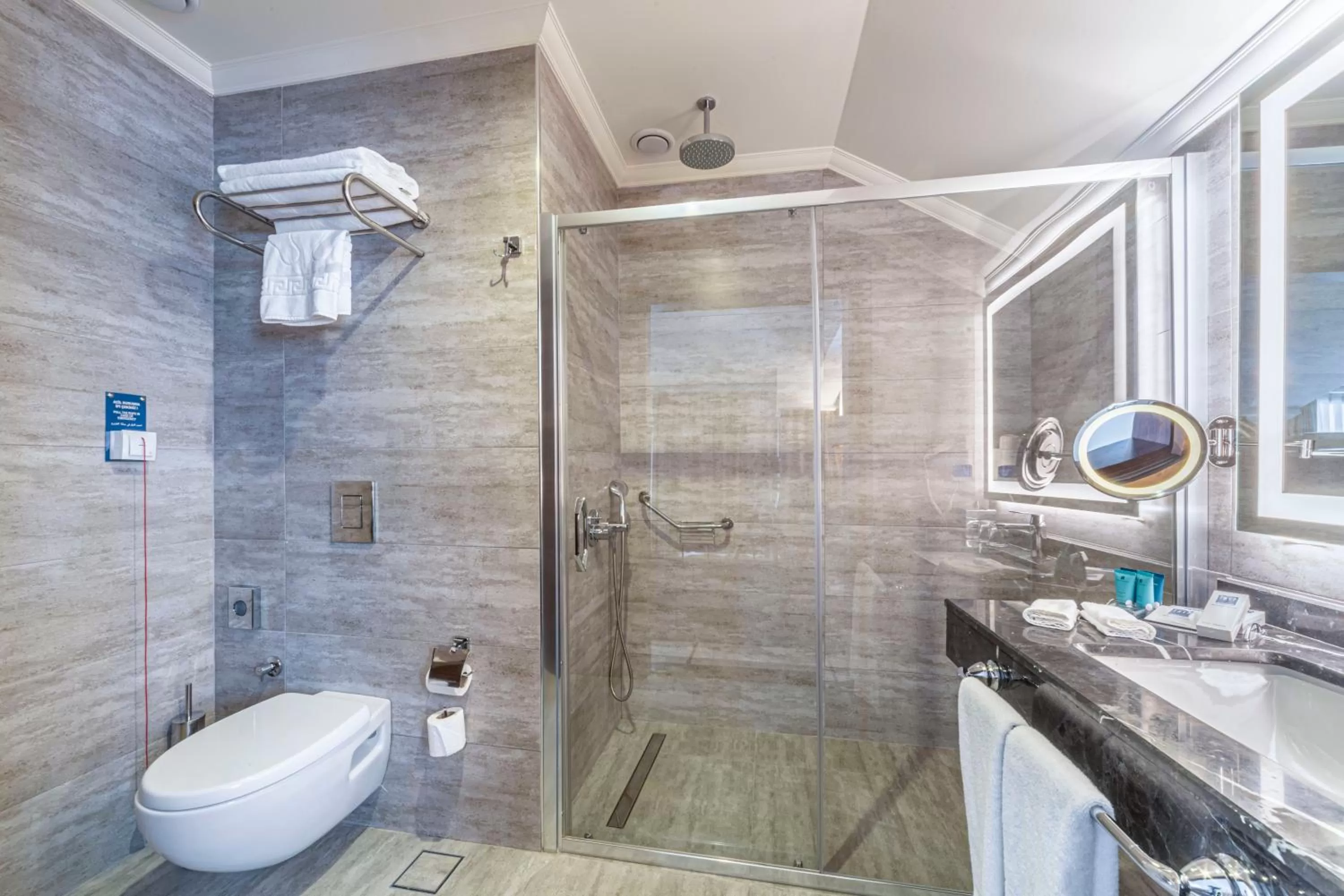 Bathroom in TRYP By Wyndham Istanbul Sisli Hotel