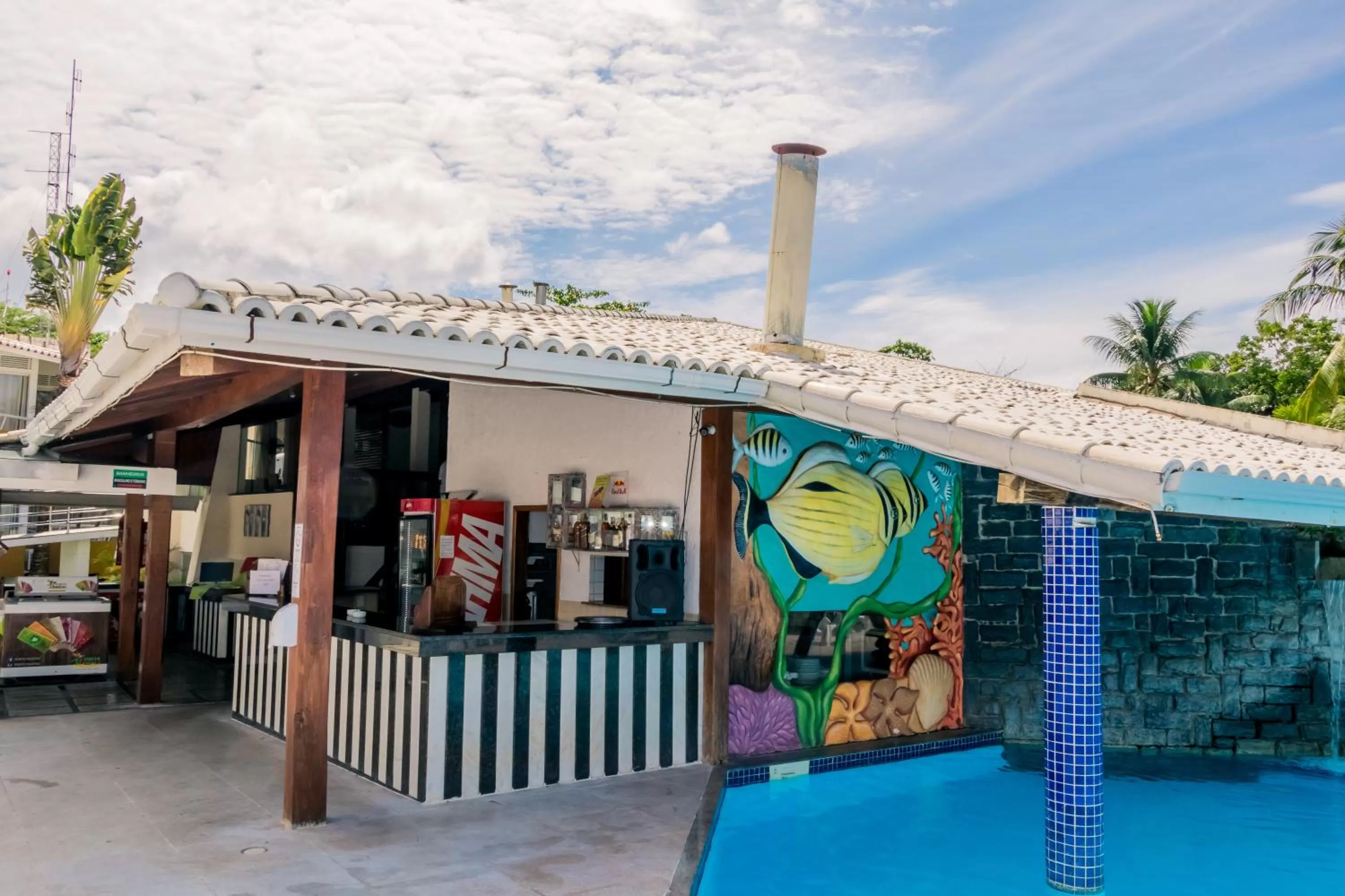 Lounge or bar in Bosque do Porto Praia Hotel