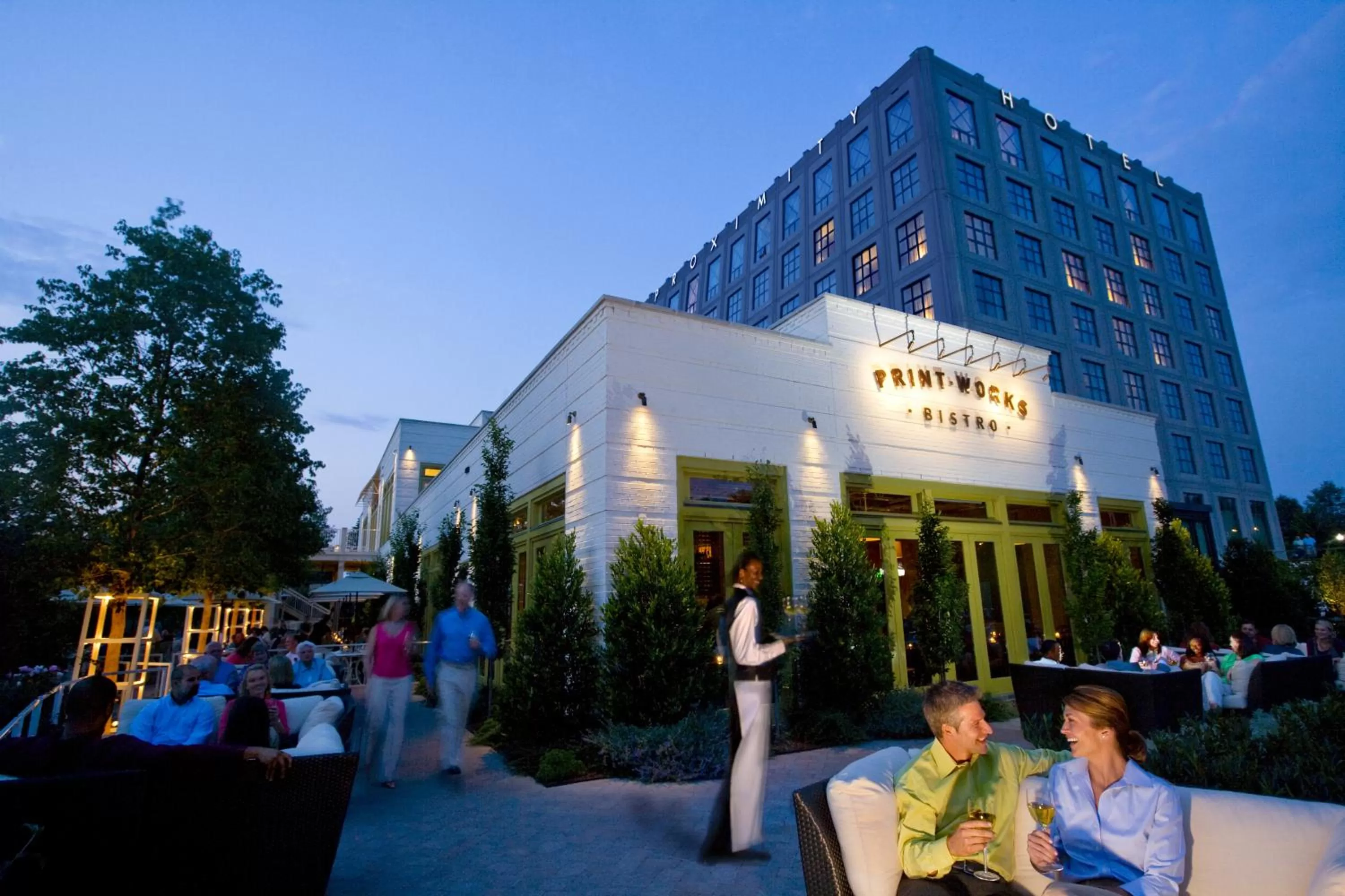 Property building in Proximity Hotel