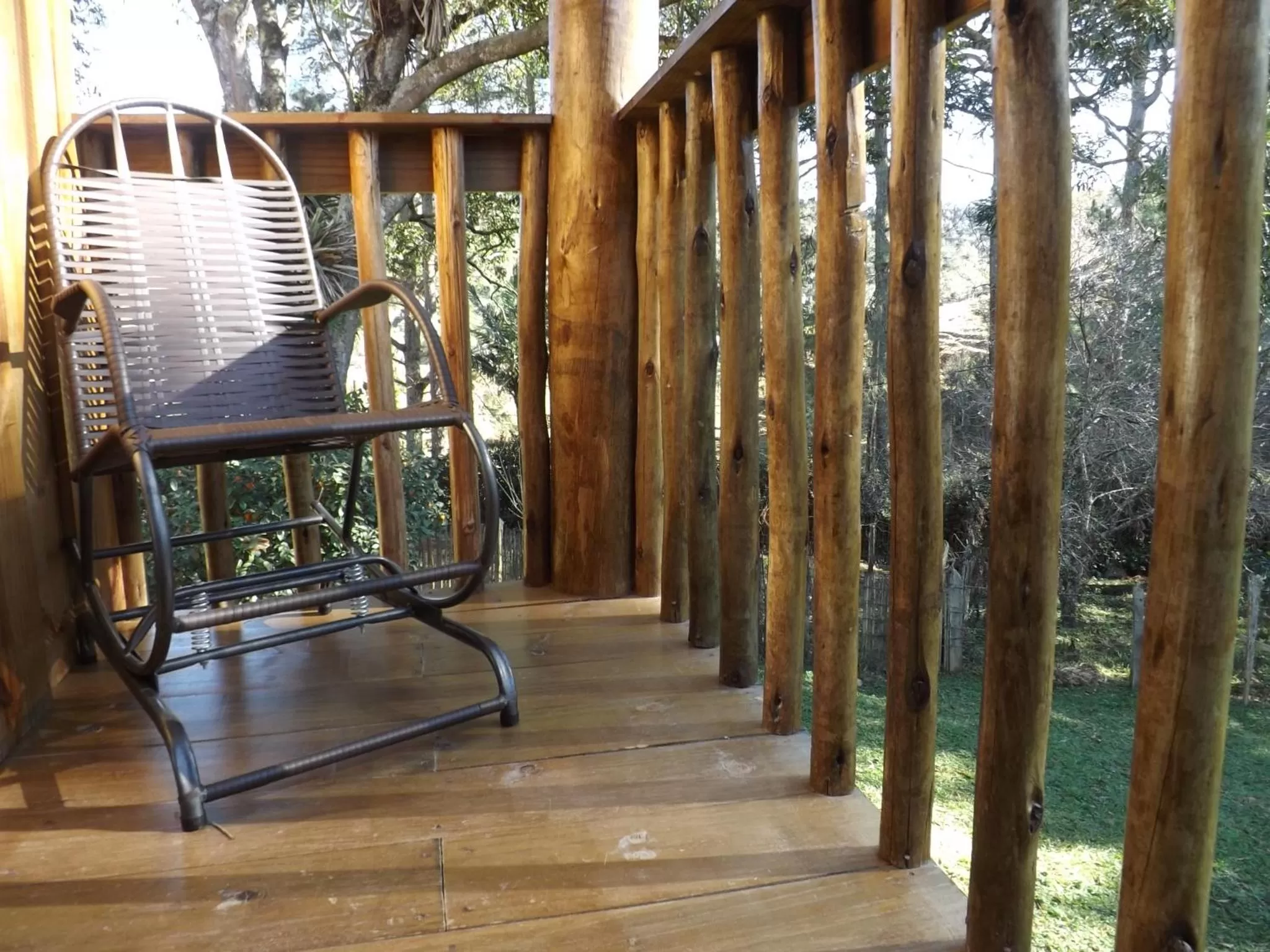 Balcony/Terrace in Pousada São Miguel
