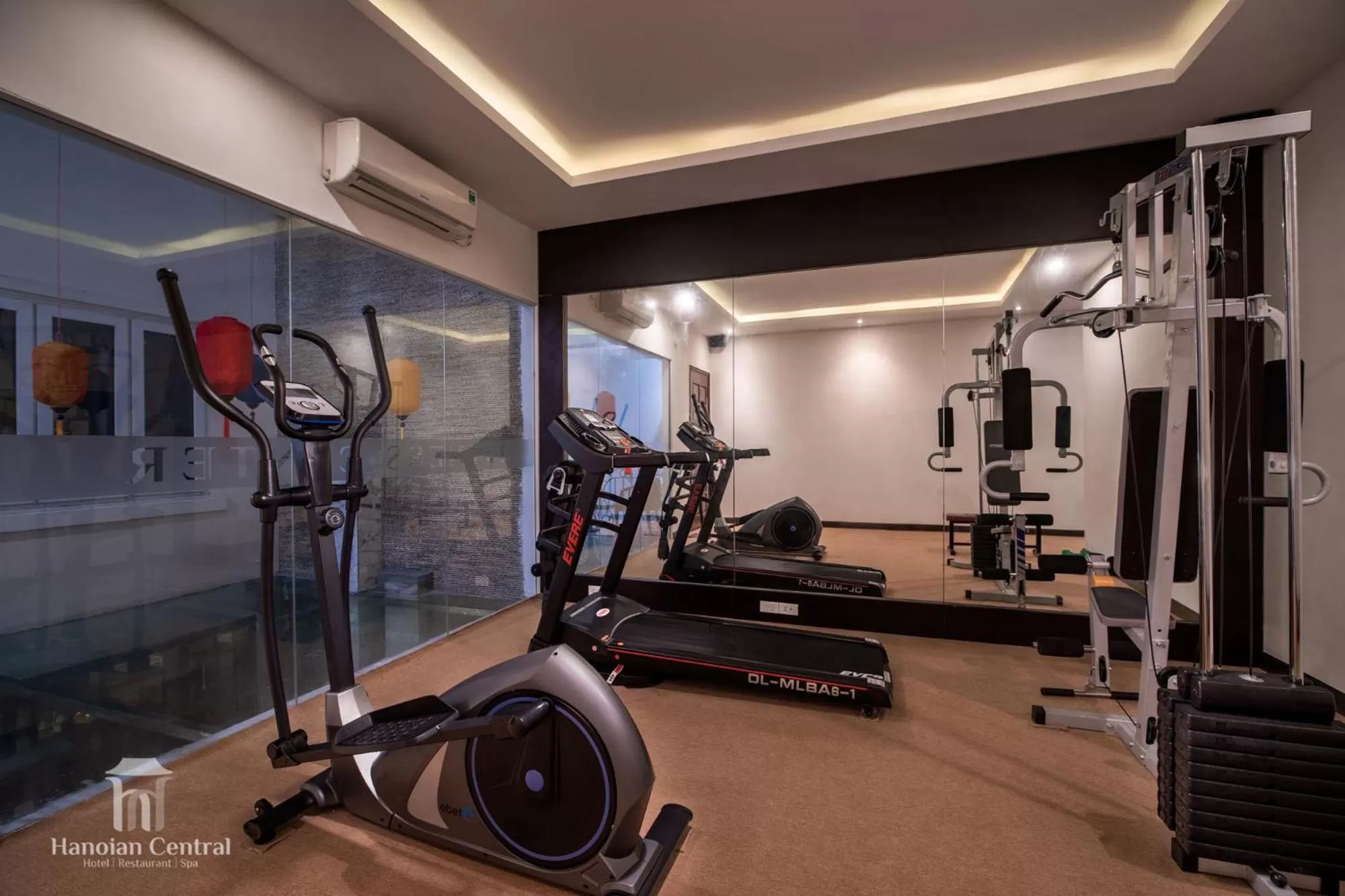 Fitness centre/facilities in Hanoian Central Hotel & Spa