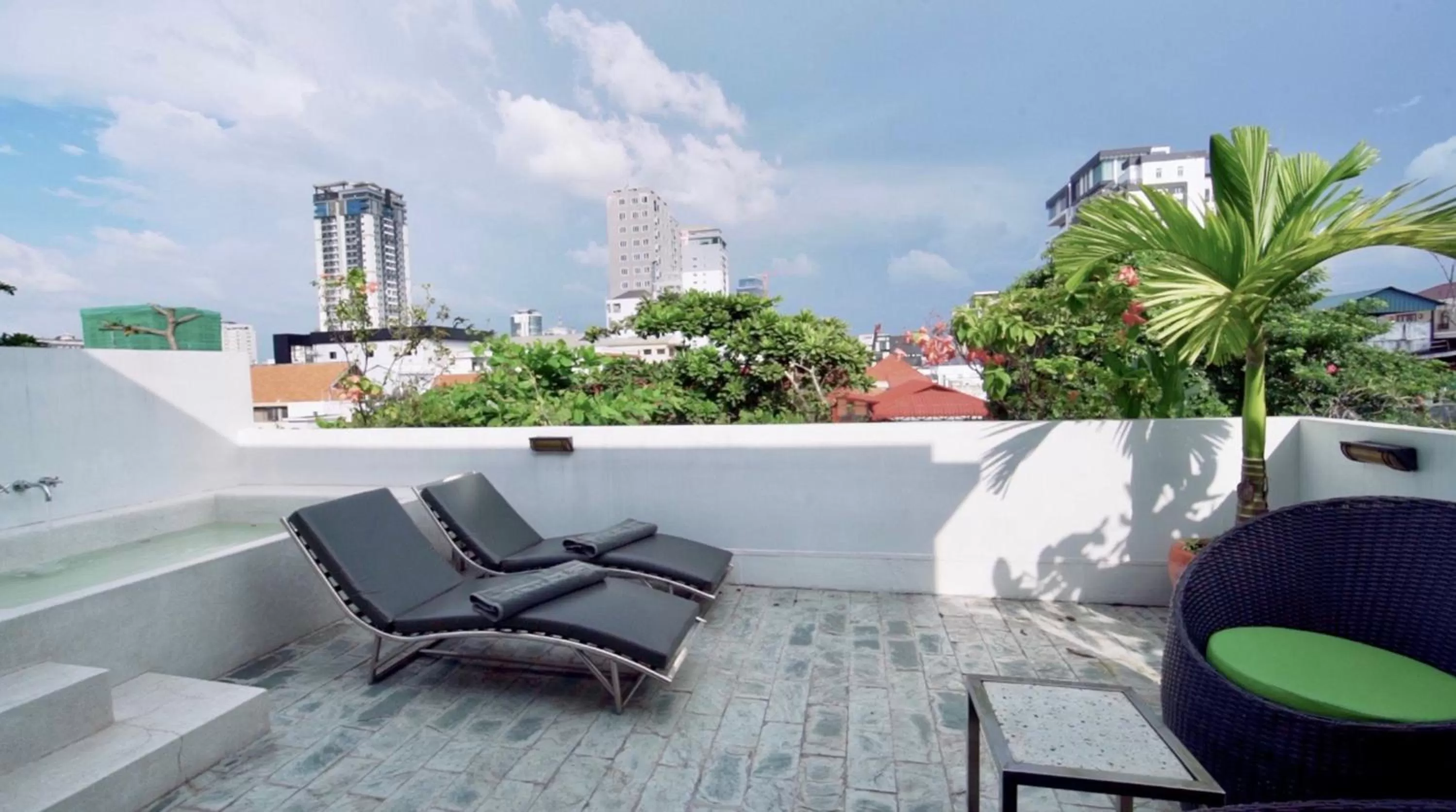 Balcony/Terrace in Rambutan Resort – Phnom Penh