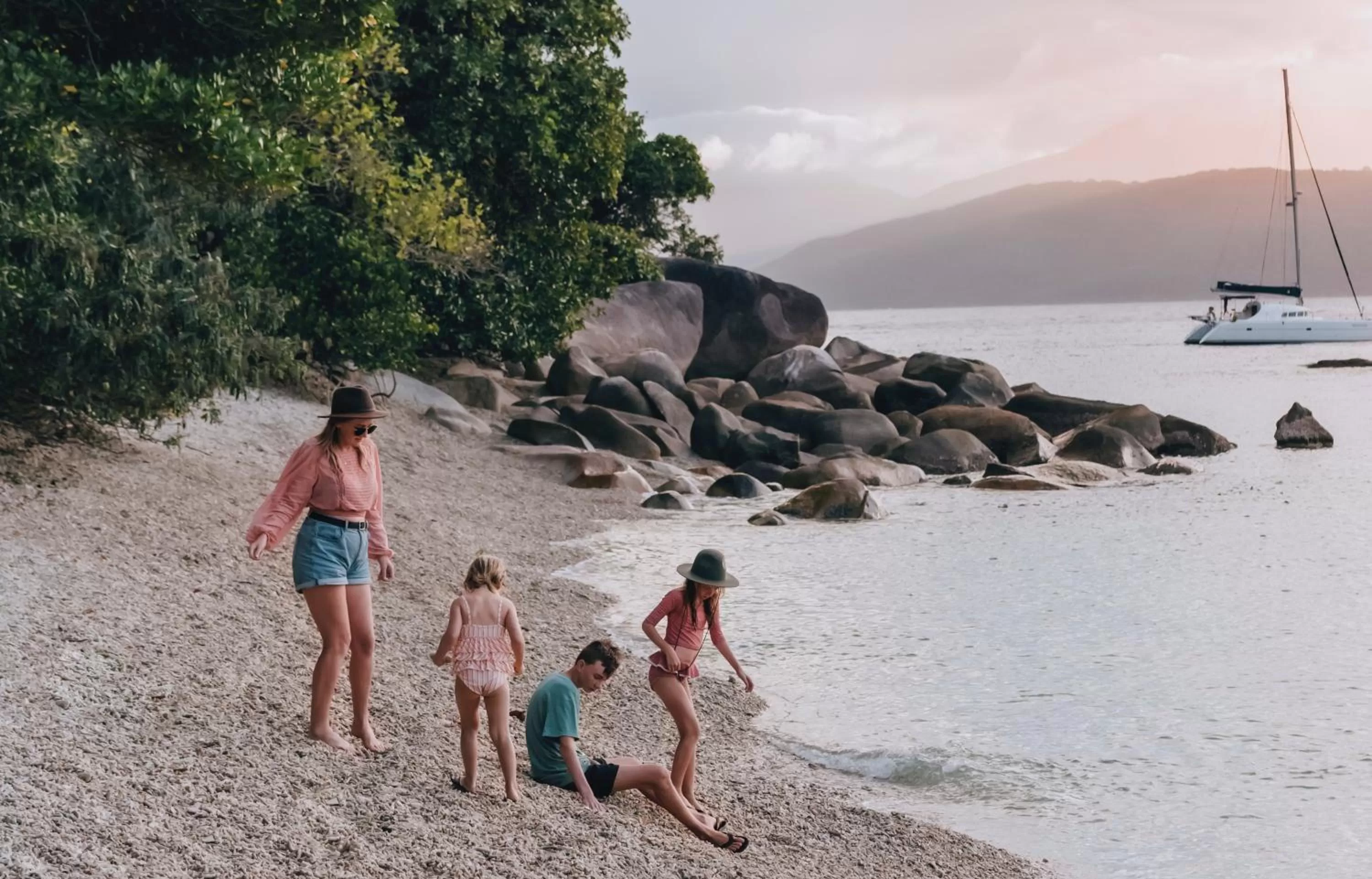 Lake view in Fitzroy Island Resort