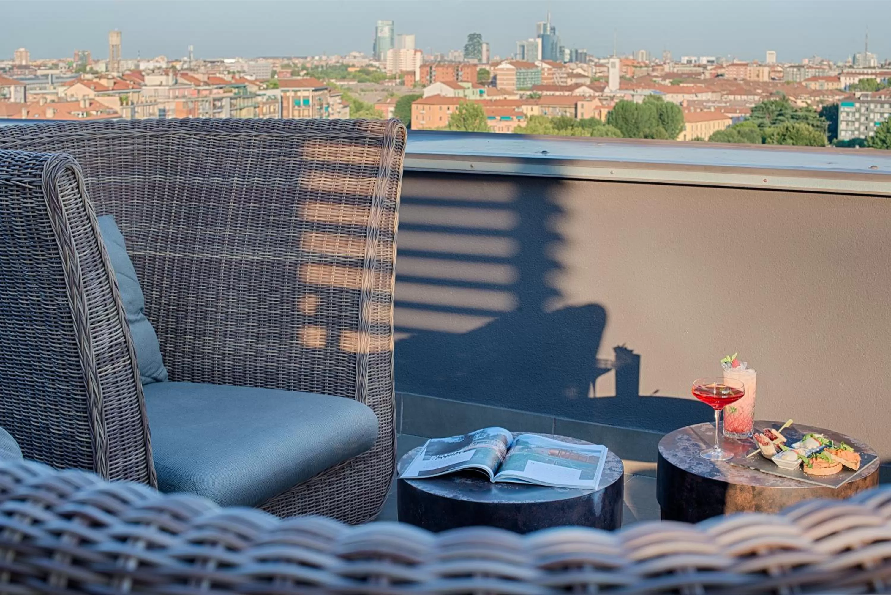 Balcony/Terrace in Radisson Blu Hotel Milan