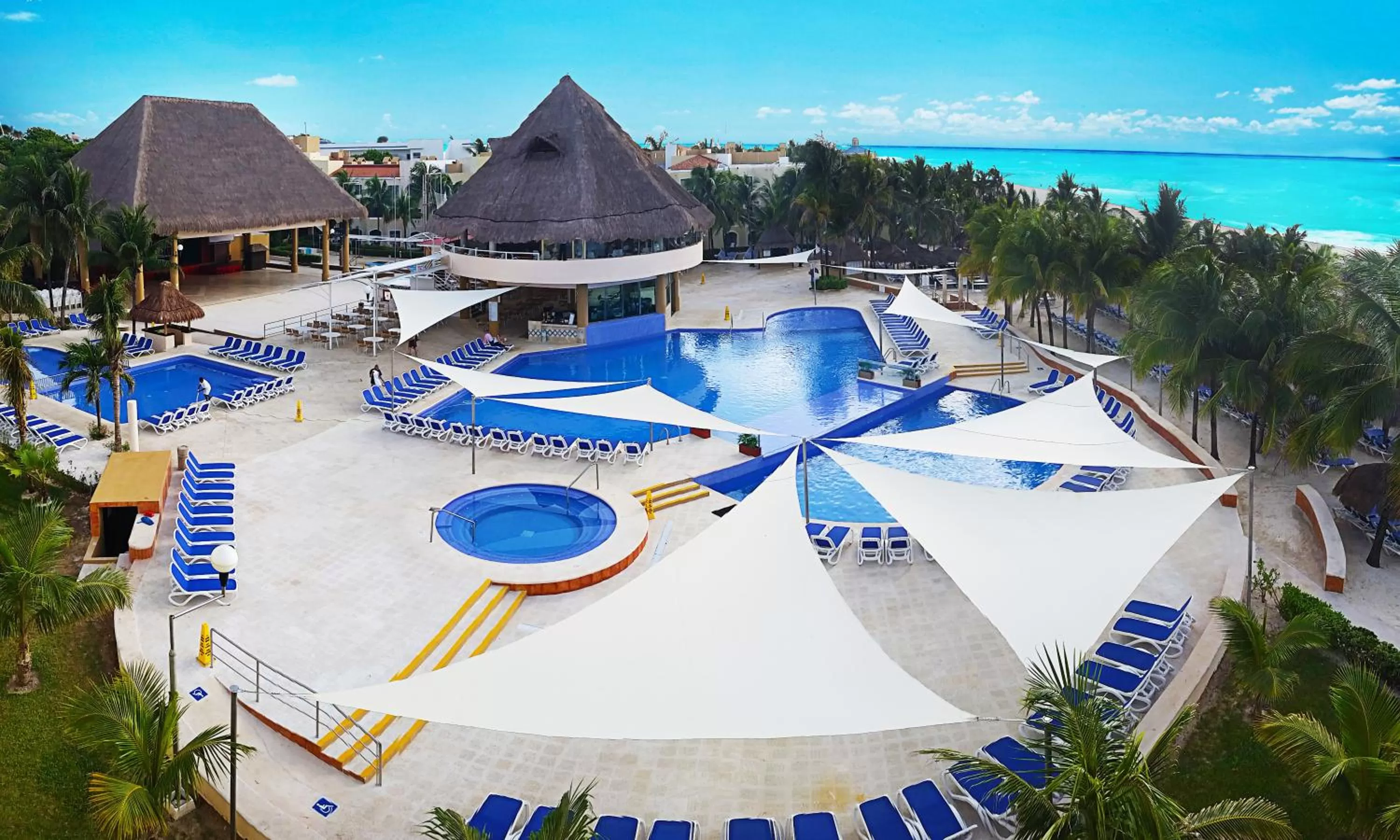 Pool view in Viva Maya by Wyndham, A Trademark All Inclusive Resort