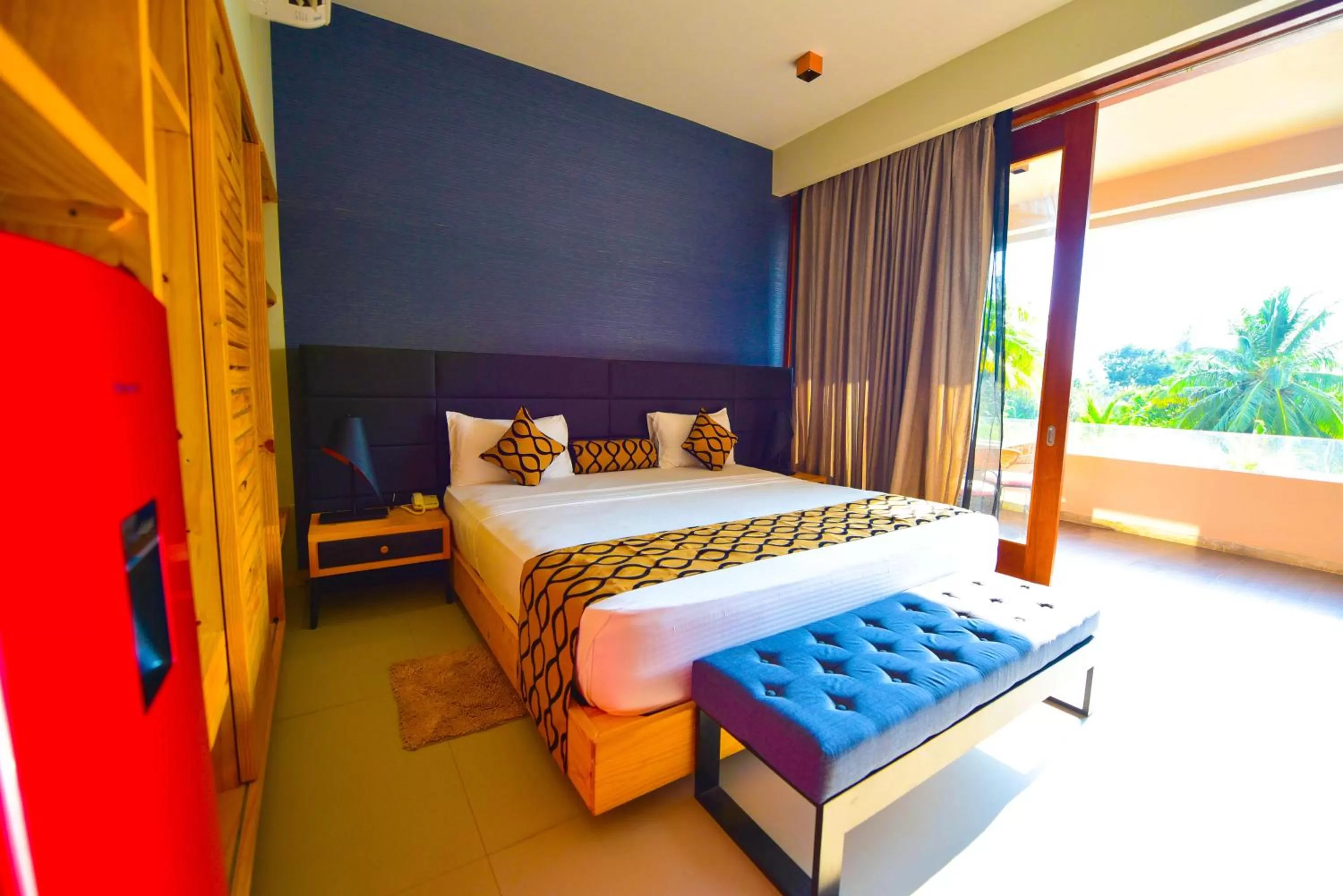 Pool view, Bed in Ballena Regency