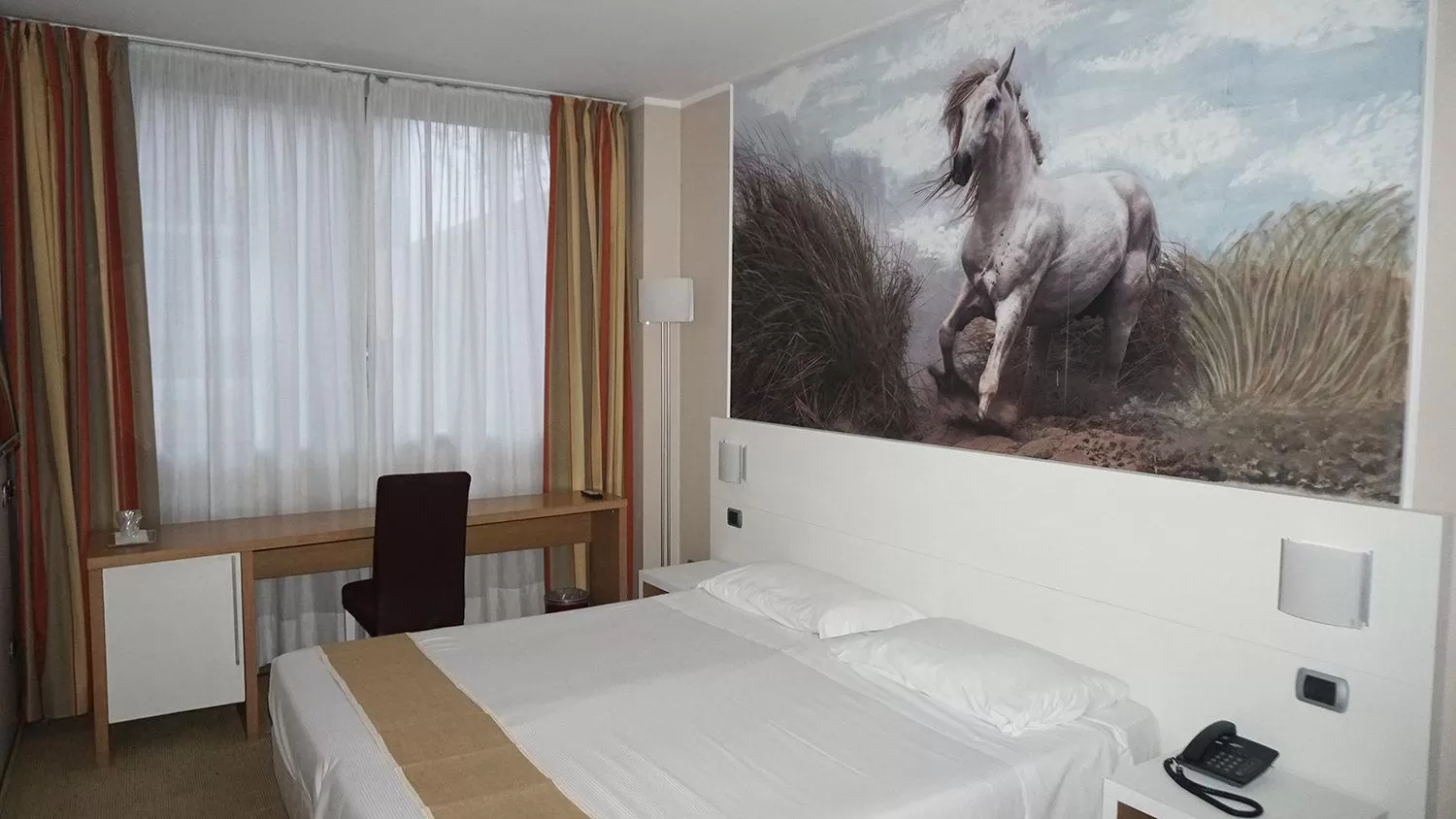 Photo of the whole room, Bed in Hotel Sporting Brugherio