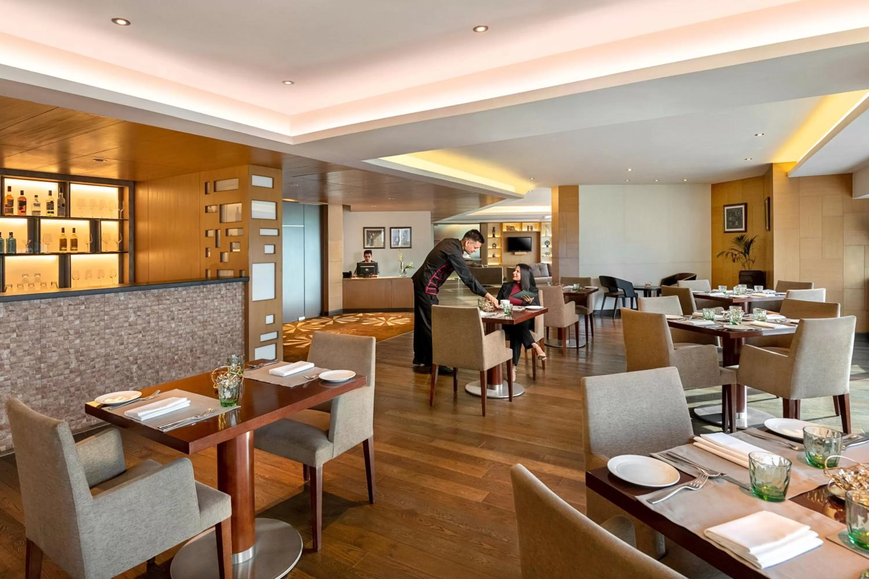 Restaurant/places to eat in Crowne Plaza Greater Noida by IHG