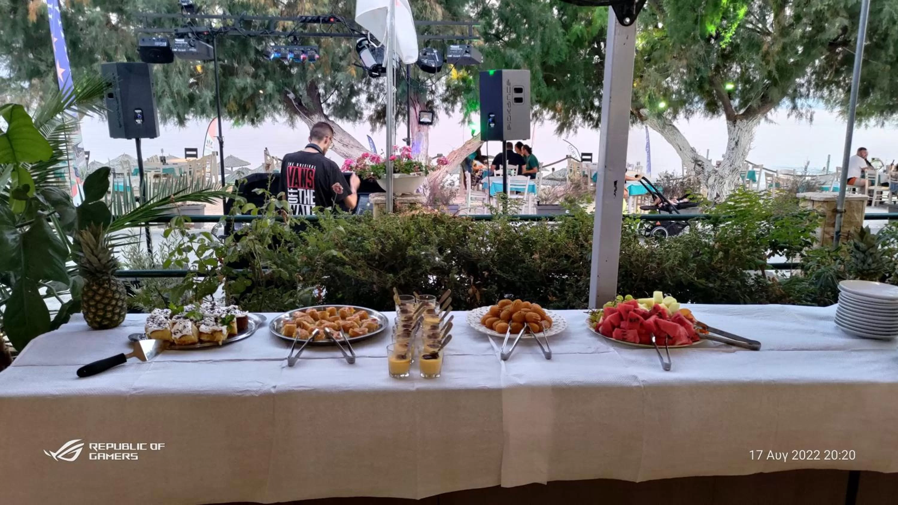 Restaurant/places to eat in Thassos Hotel Grand Beach