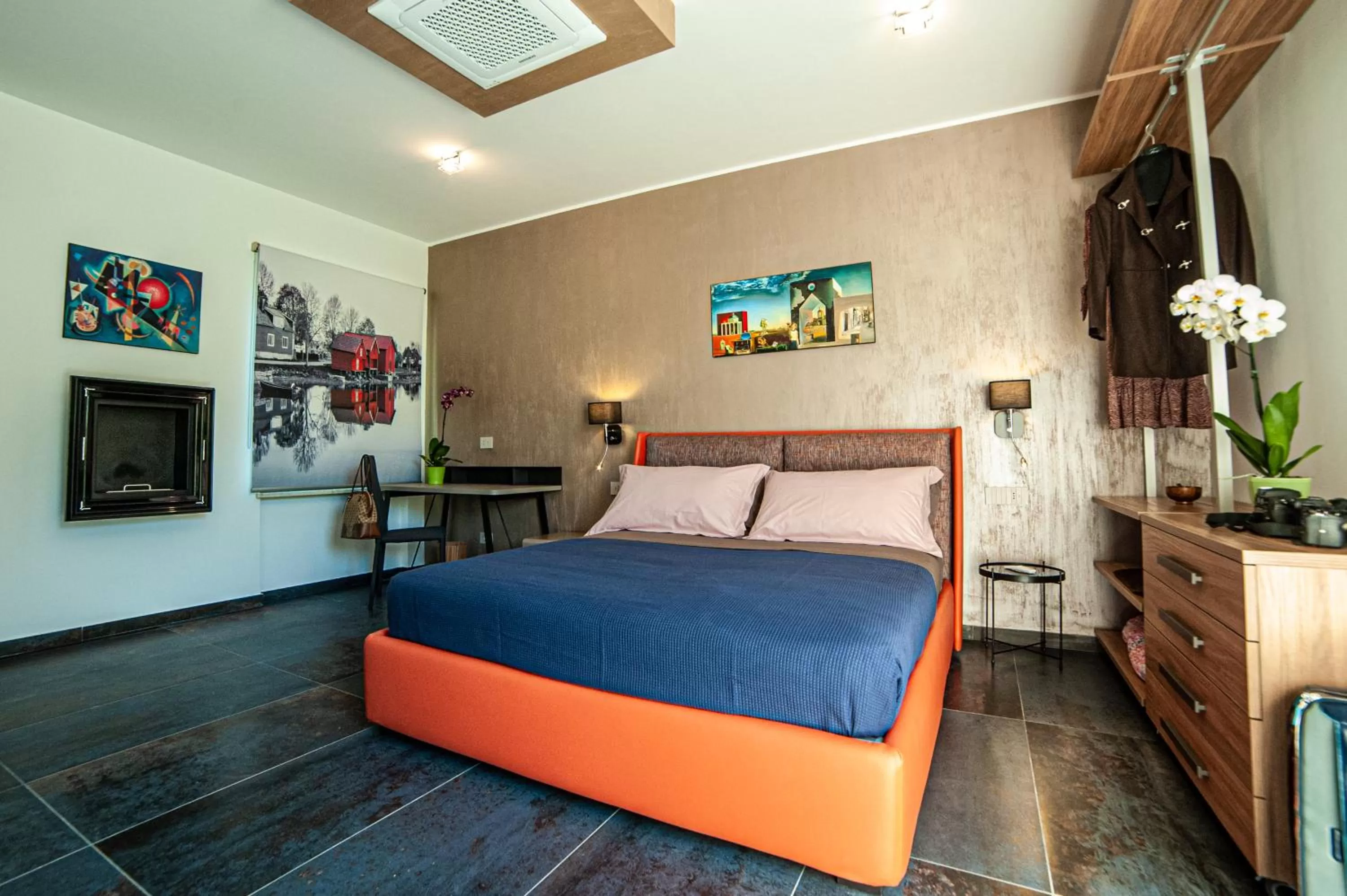 Bed in Terre Etrusche Guest House