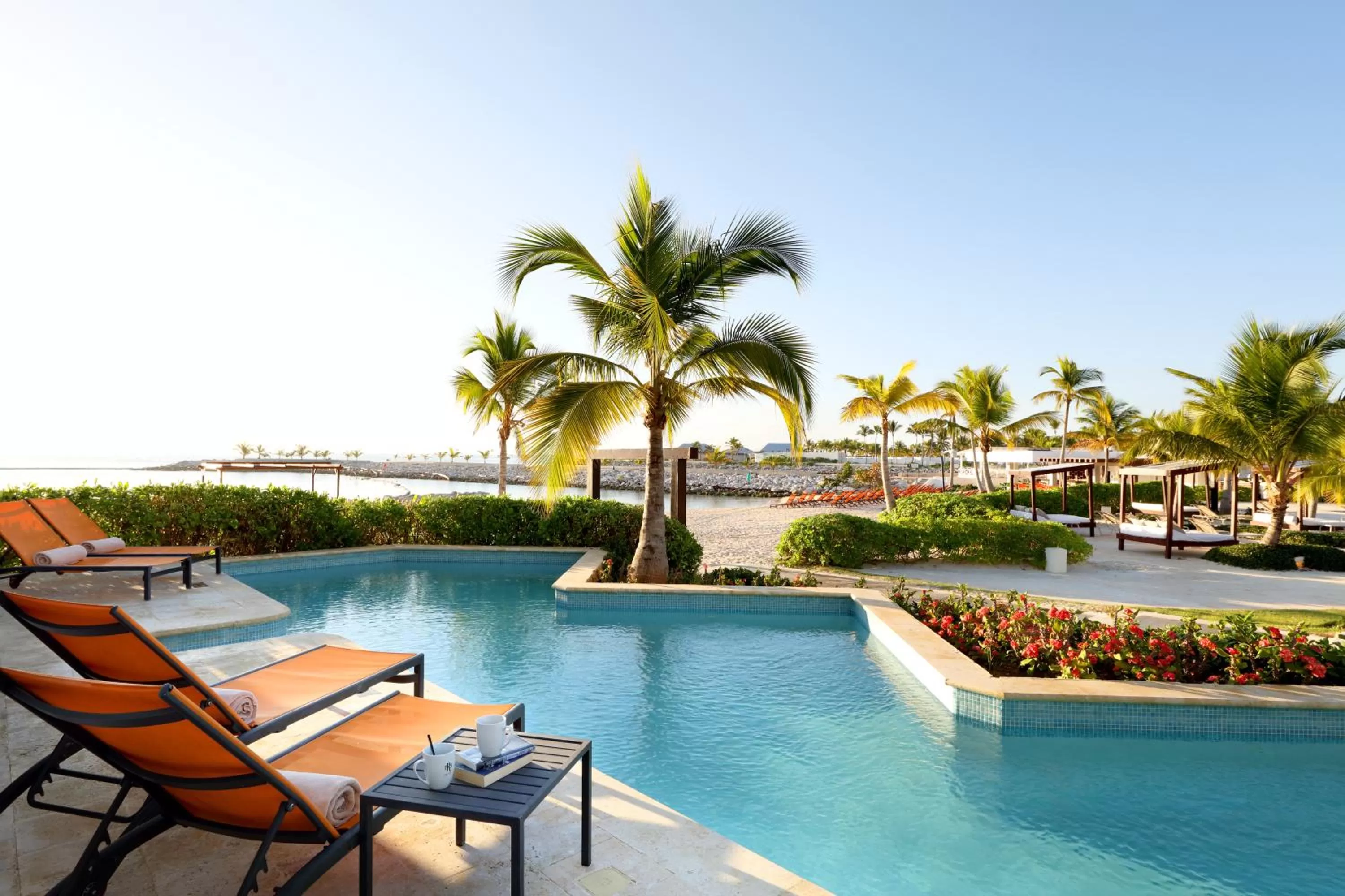 Swimming pool in TRS Cap Cana Waterfront & Marina Hotel - Adults Only - All Inclusive