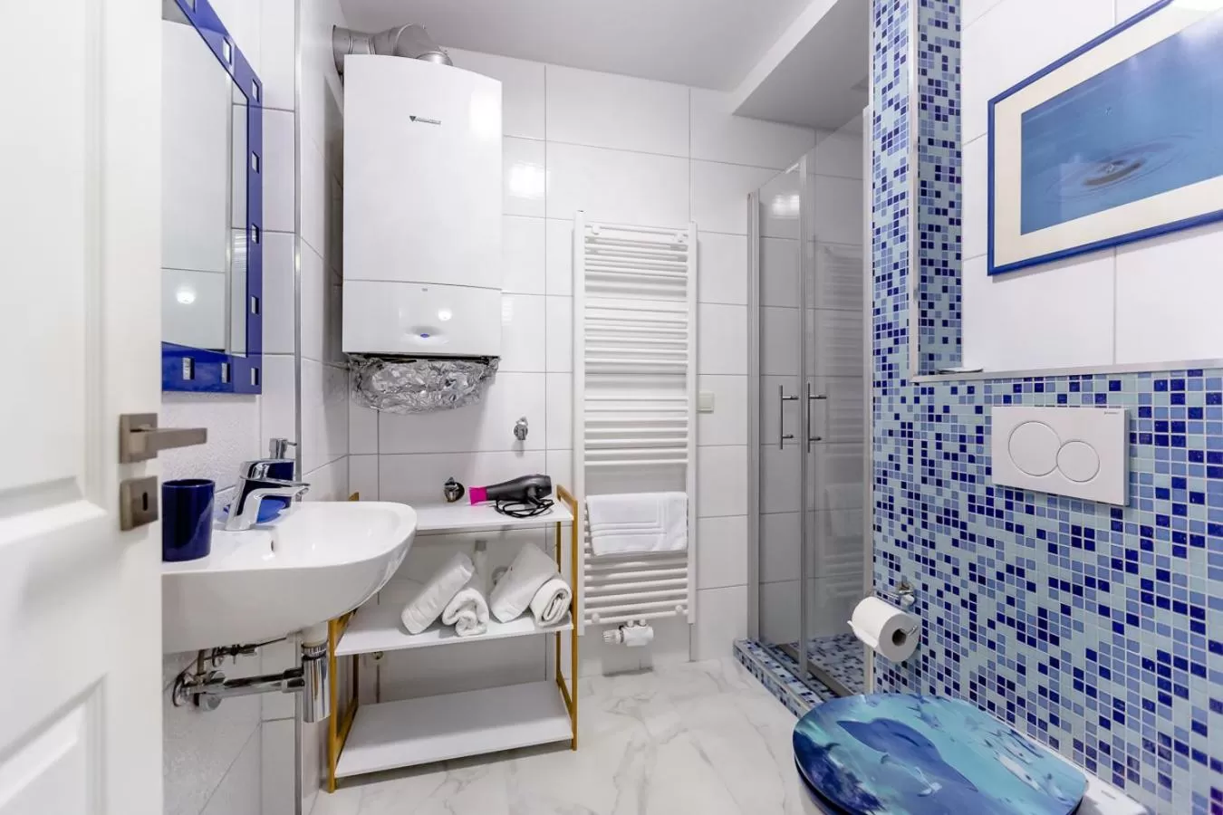 Bathroom in City Apartment an der Caracalla Therme