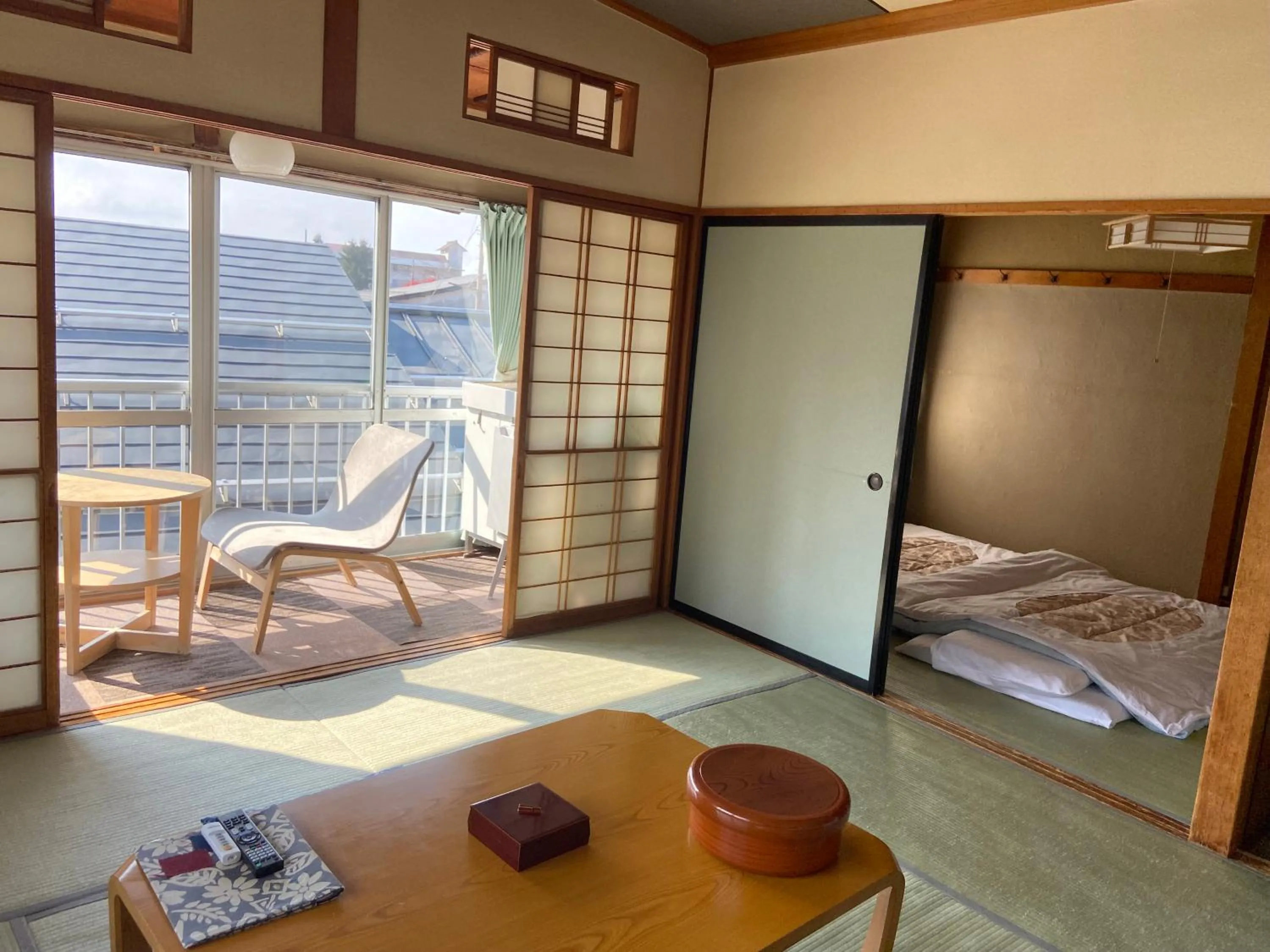 Photo of the whole room in Yoshidaya Ryokan