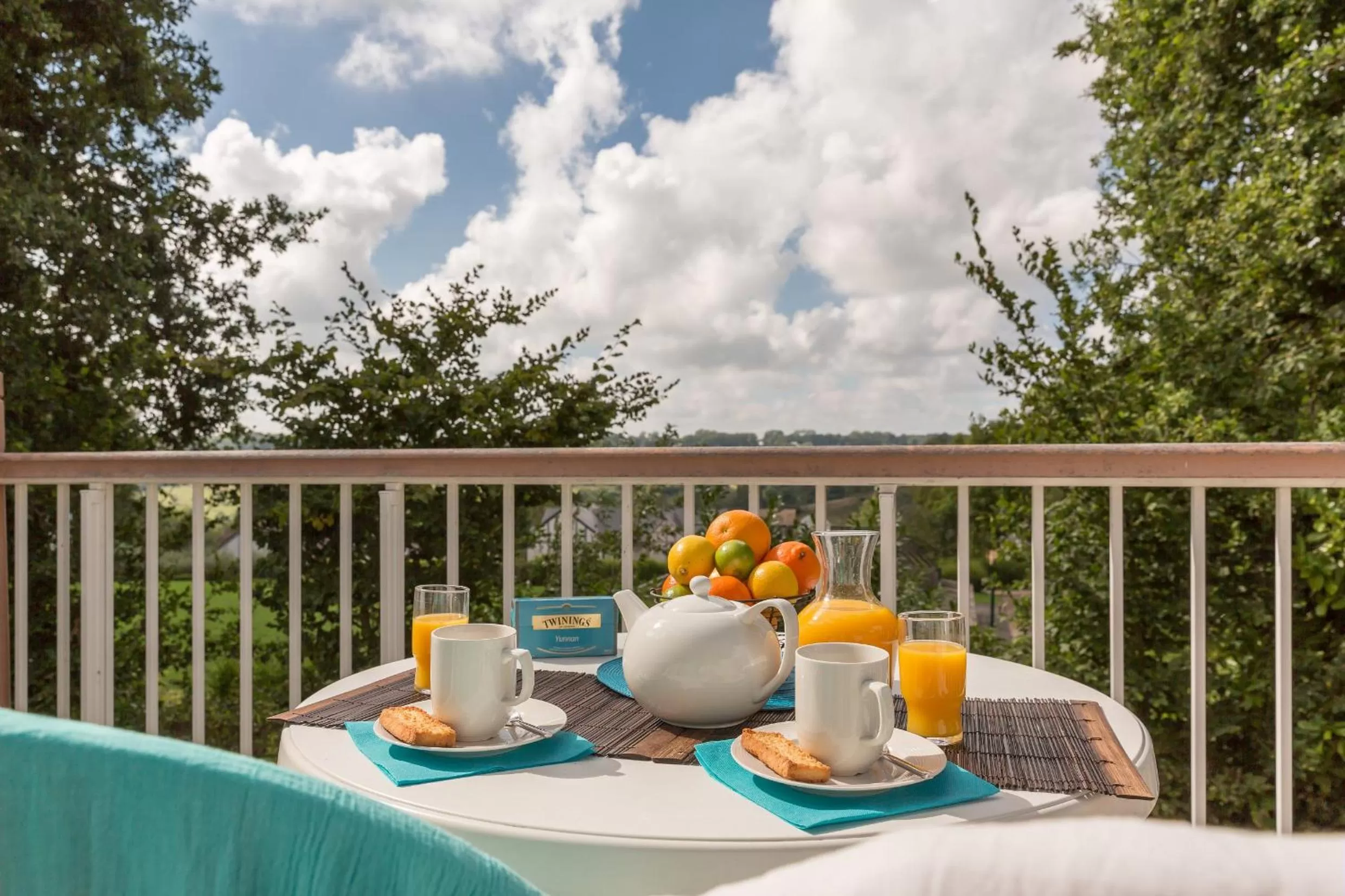 Patio in Village Pierre & Vacances Normandy Garden