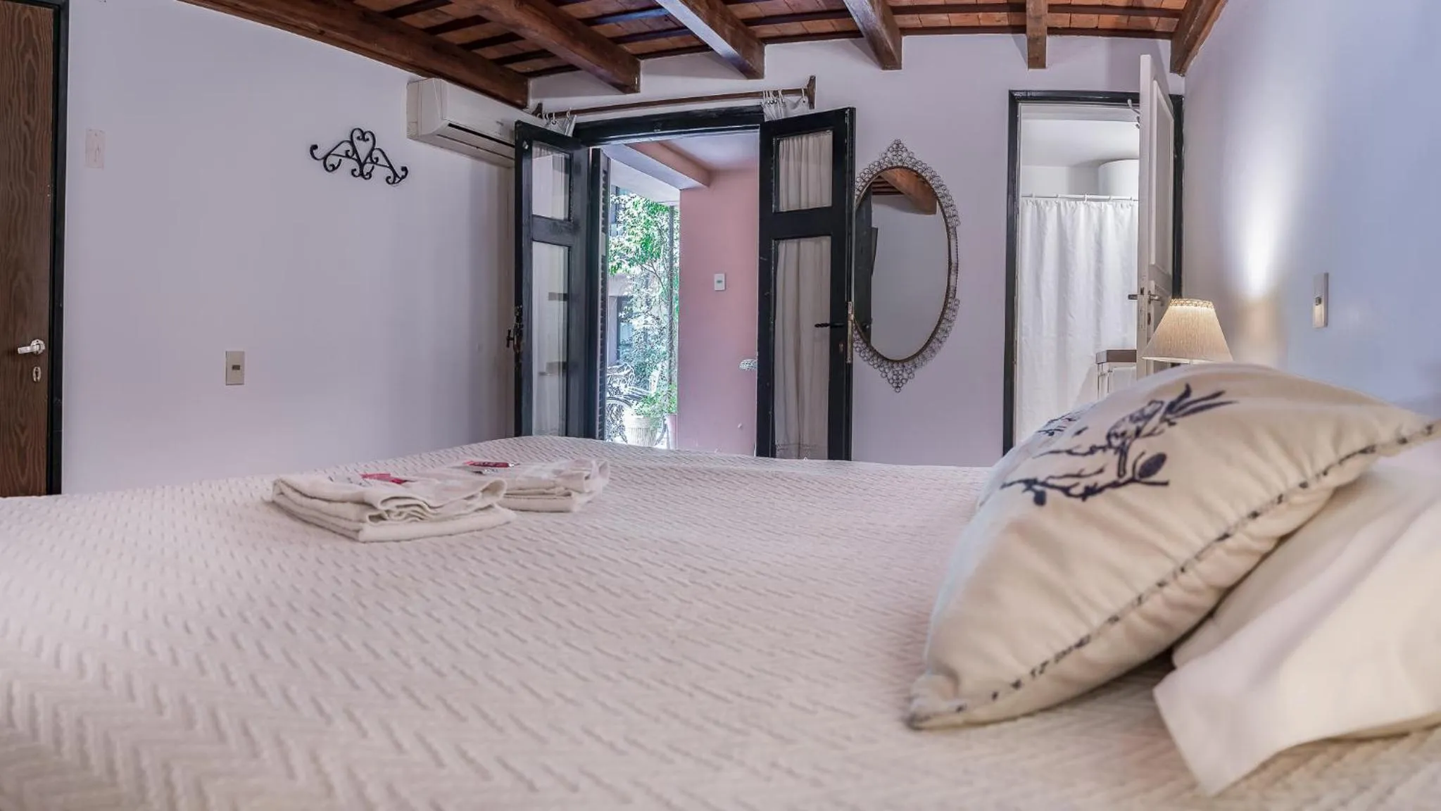 Bed in Posada de la Flor