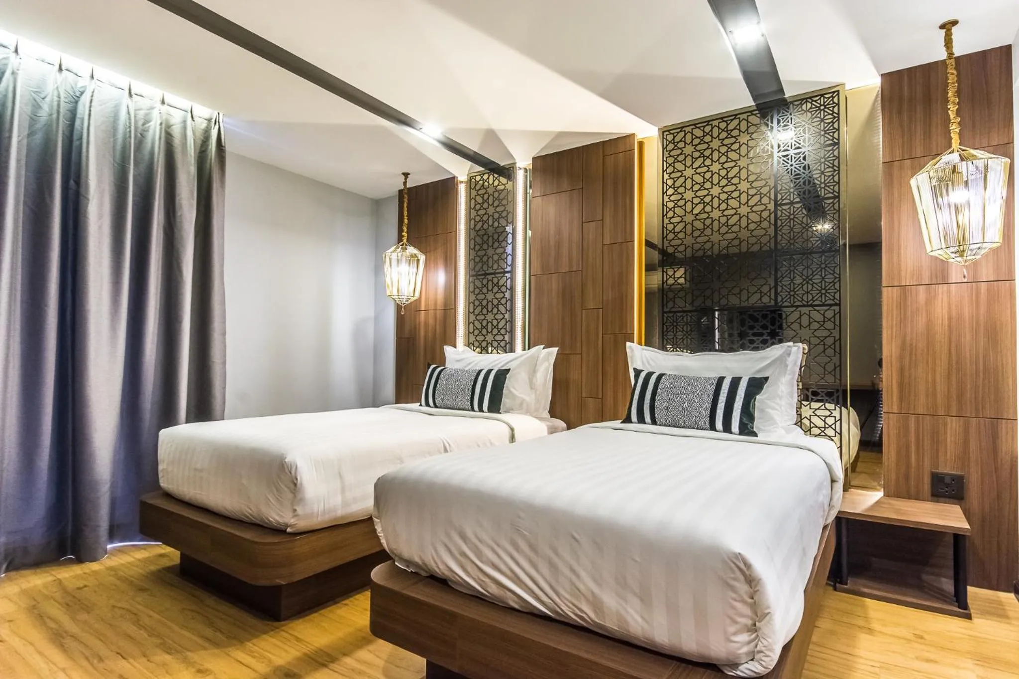 Photo of the whole room, Bed in Stay with Nimman Chiang Mai
