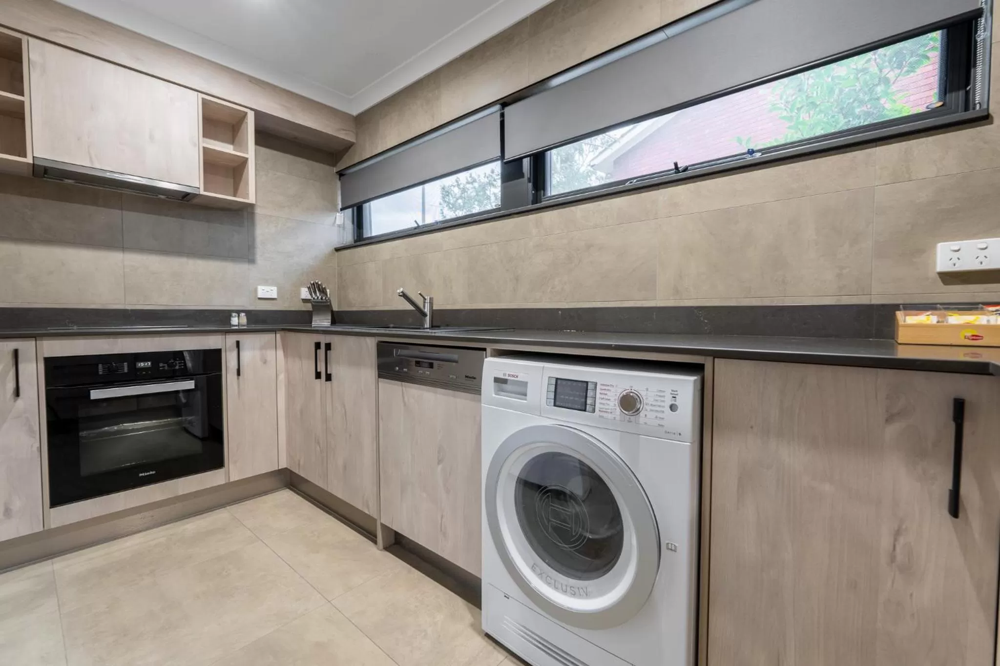 Kitchen or kitchenette in Forrest Hotel & Apartments