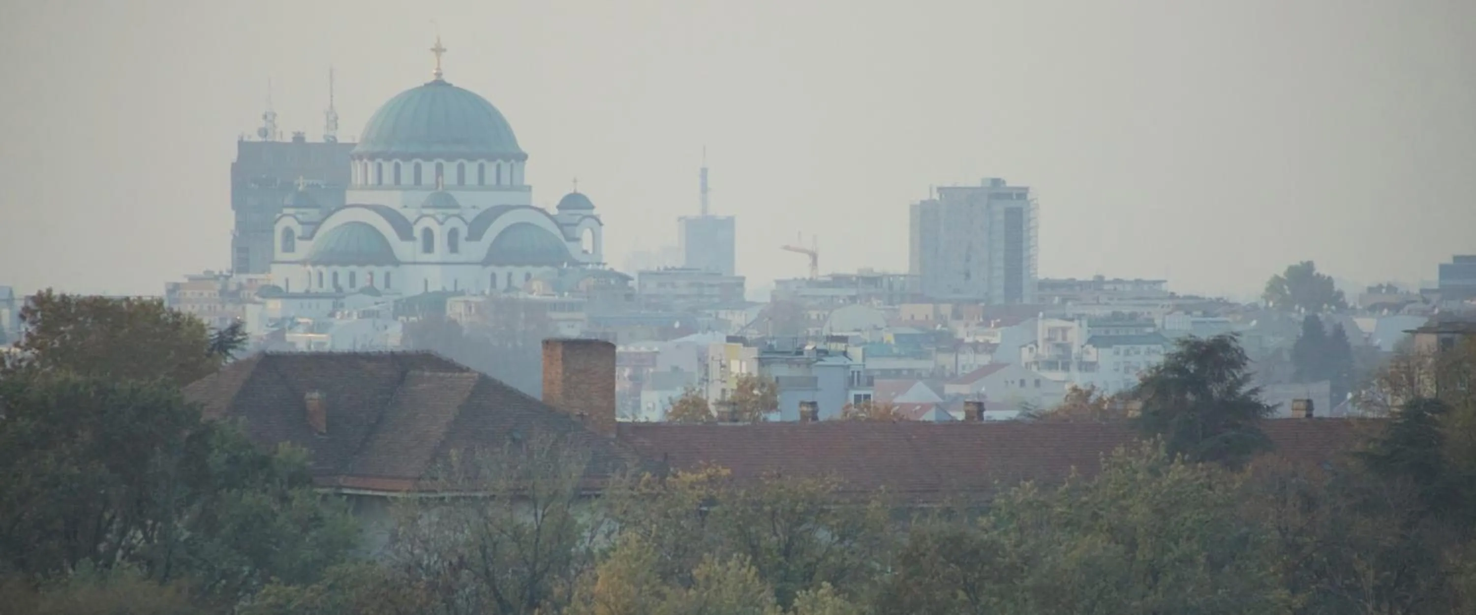 City view in Hotel Srbija-FREE PARKING