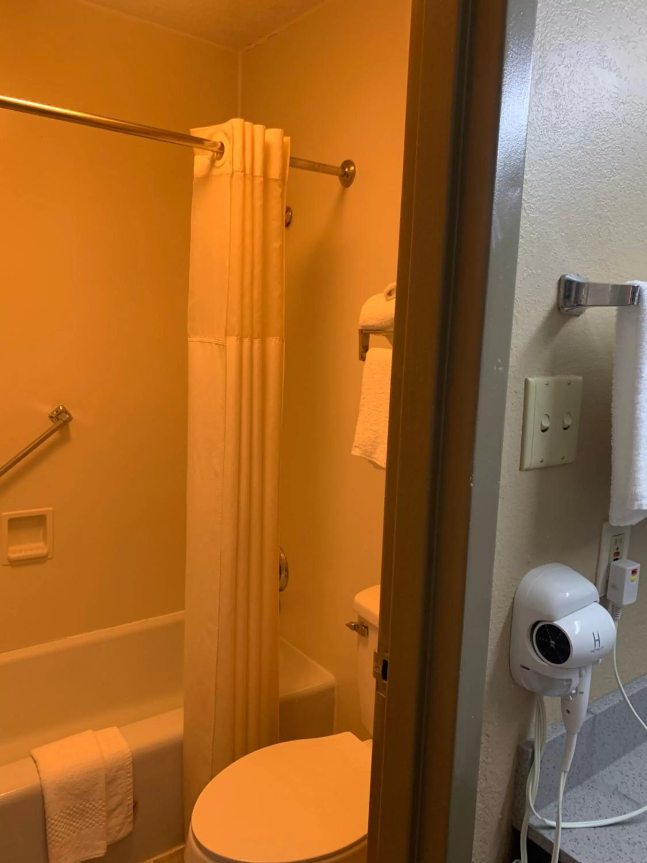 Shower in Quality Inn & Suites Brooksville I-75-Dade City