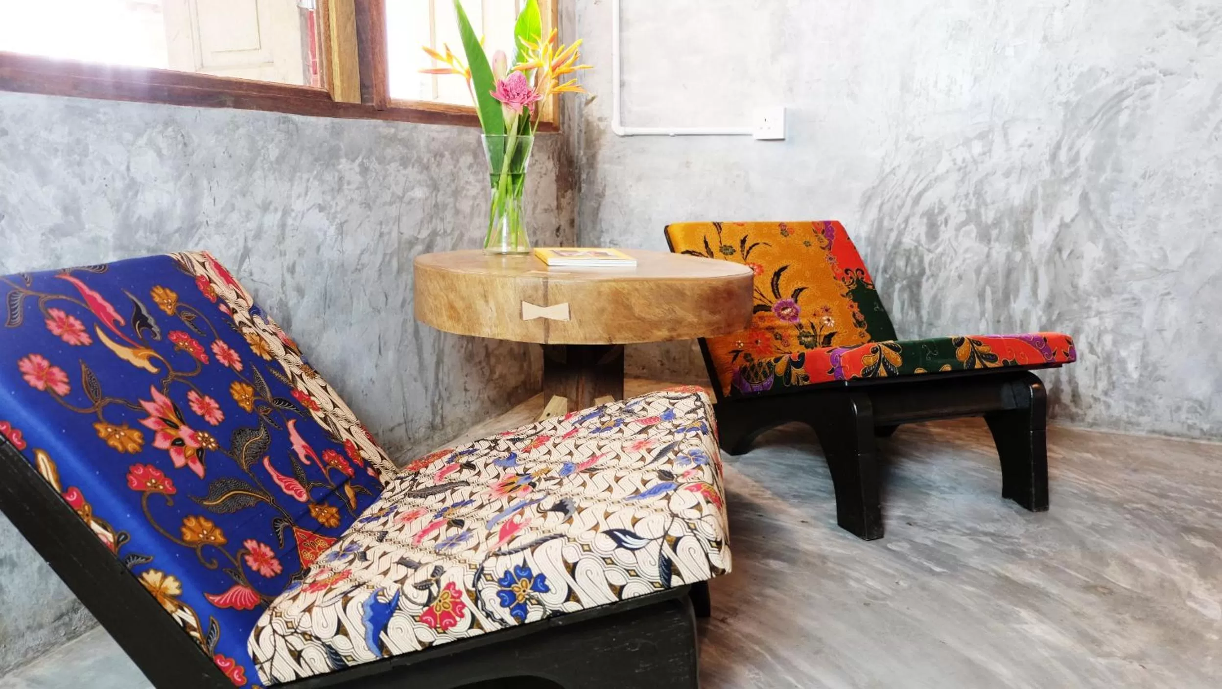 Seating area in The Kasbah Langkawi